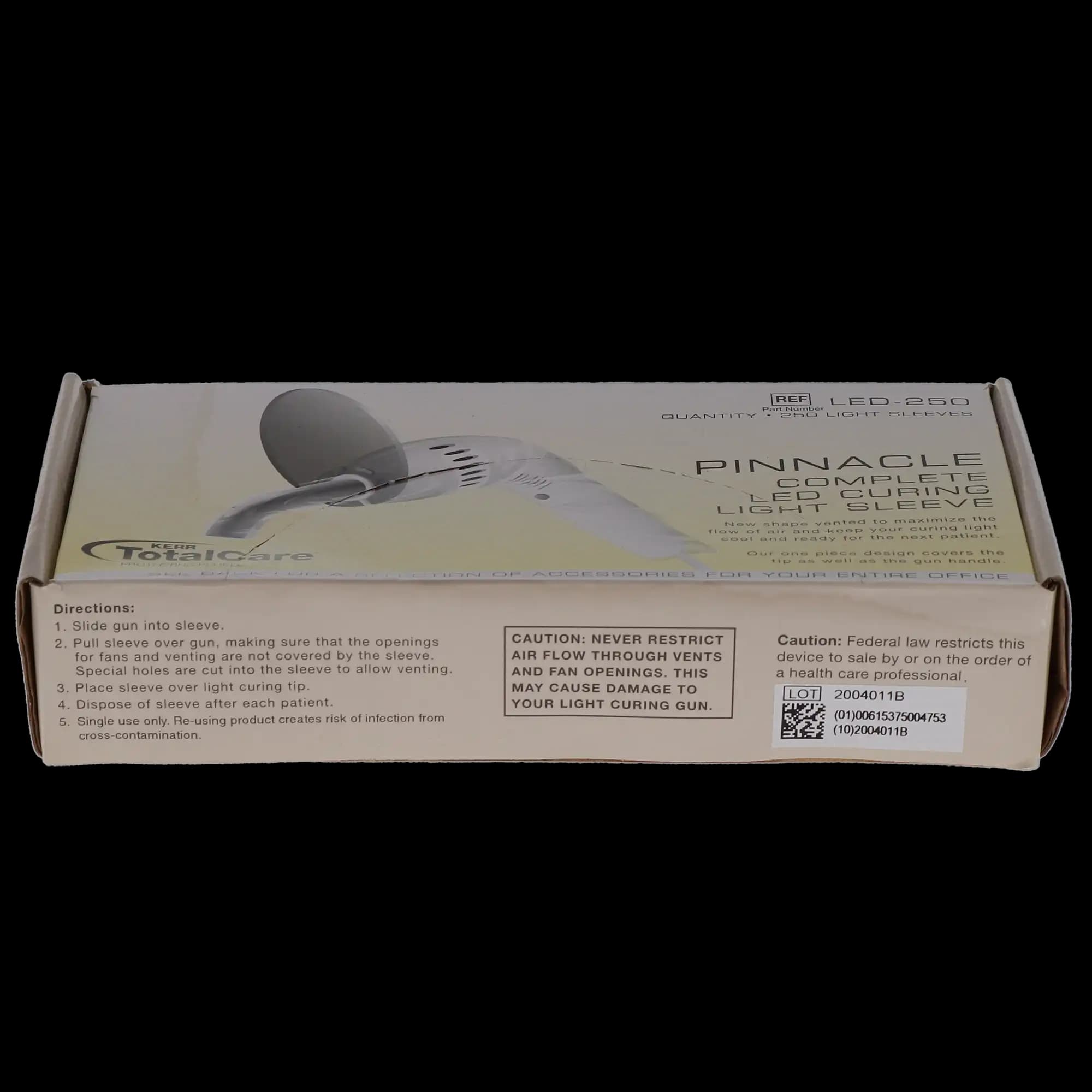 Complete LED Curing Light Sleeves/Covers, 250/Pk, LED250 thumbnail 9