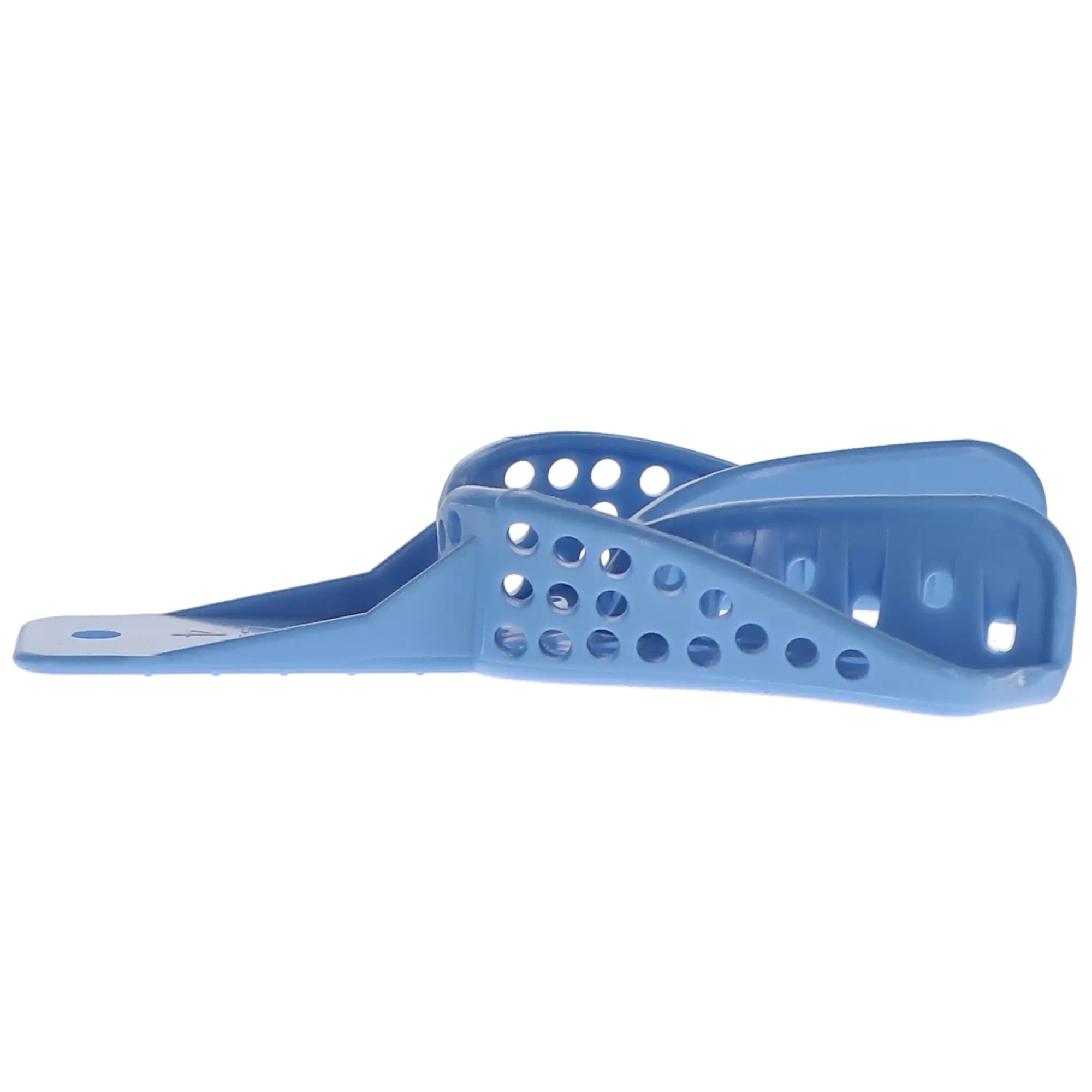 Excellent II Disposable Impression Trays, #4 Medium Lower Arch, Perforated, Baby Blue, 12/Pk, IT2-ML thumbnail 2