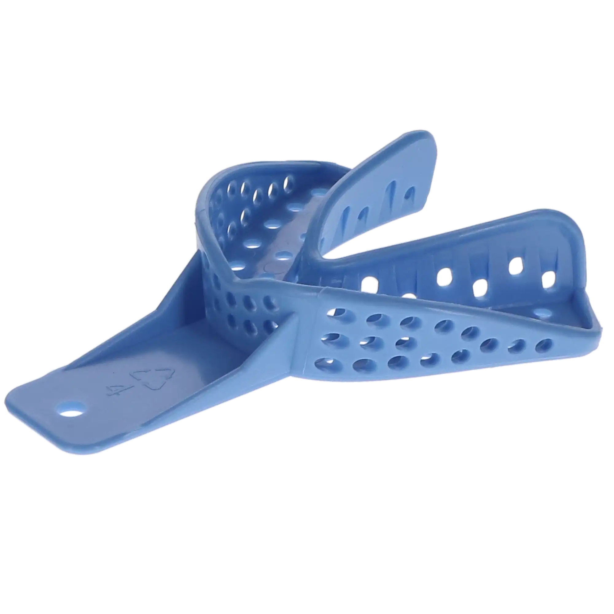 Excellent II Disposable Impression Trays, #4 Medium Lower Arch, Perforated, Baby Blue, 12/Pk, IT2-ML thumbnail 3