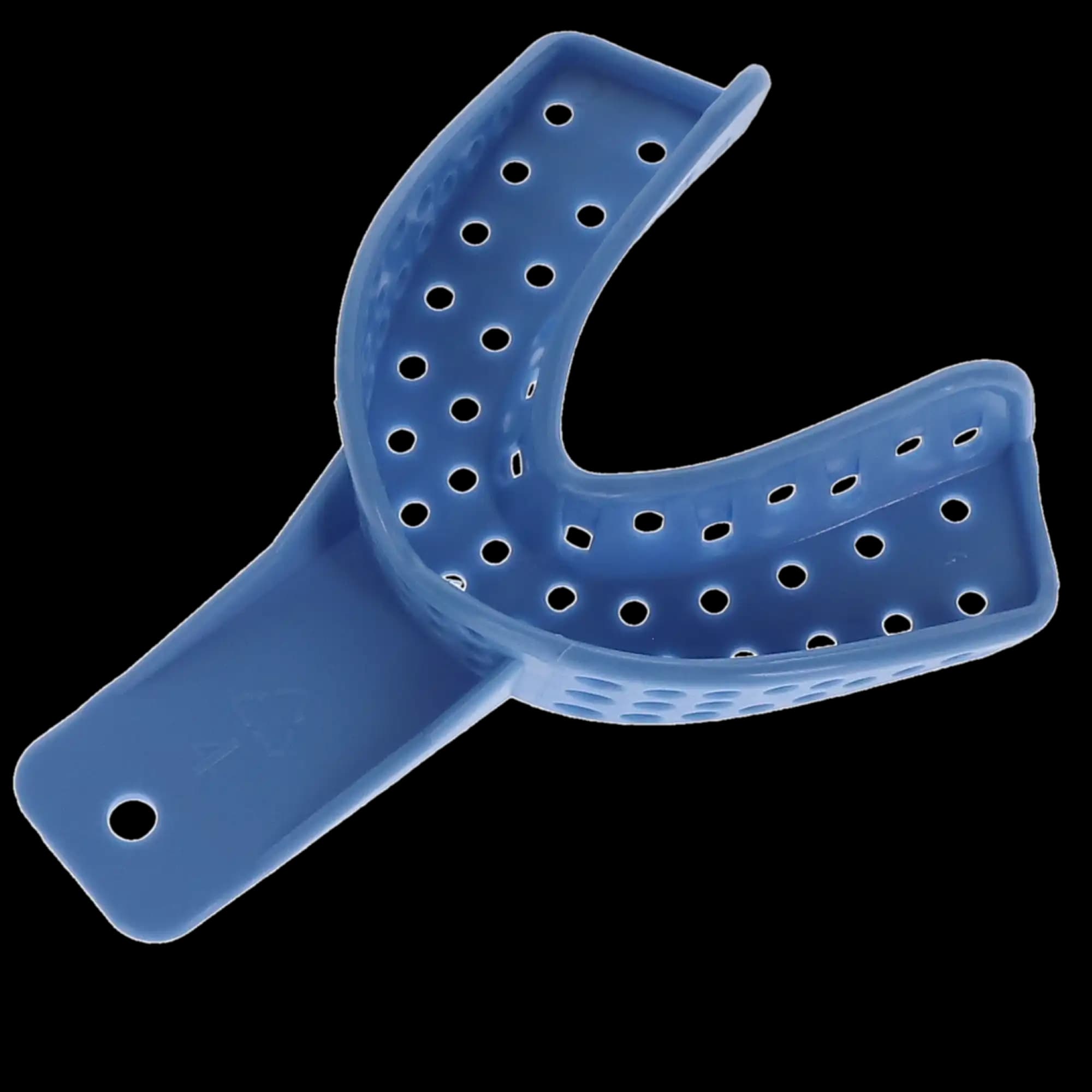 Excellent II Disposable Impression Trays, #4 Medium Lower Arch, Perforated, Baby Blue, 12/Pk, IT2-ML thumbnail 4