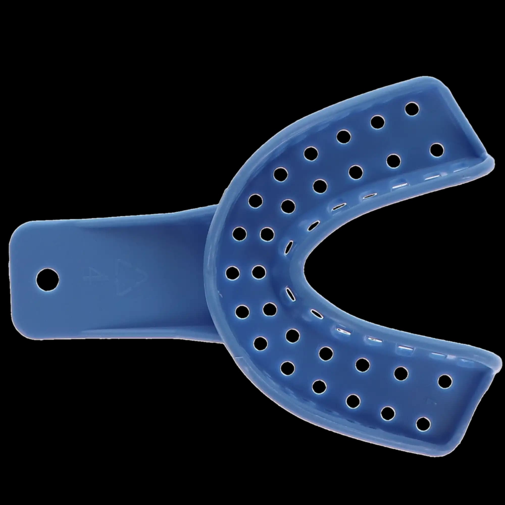 Excellent II Disposable Impression Trays, #4 Medium Lower Arch, Perforated, Baby Blue, 12/Pk, IT2-ML thumbnail 6