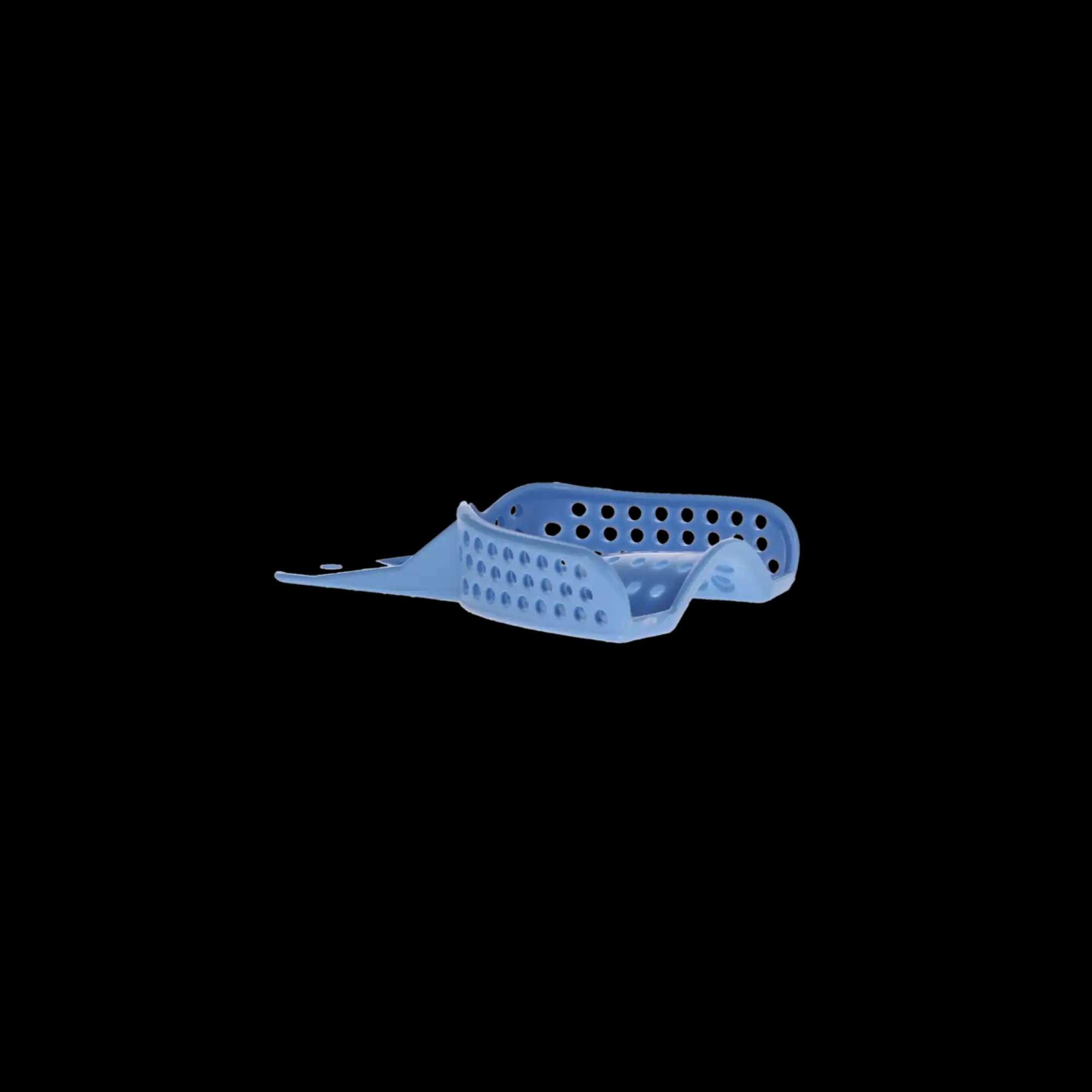 Excellent II Disposable Impression Trays, #5, Small, Upper Arch, Perforated, Baby Blue, 12/Pk, IT2-SU - Excellent II Disposable Impression Trays, # 5, Small, Upper Arch, 12/Pk, IT2-SU - Image 1