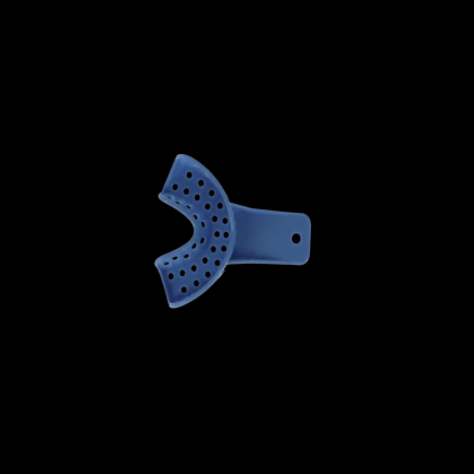 Excellent II Disposable Impression Trays, #9 Anterior, Perforated Baby Blue Plastic, 12/Pk, IT2-ANT thumbnail 6