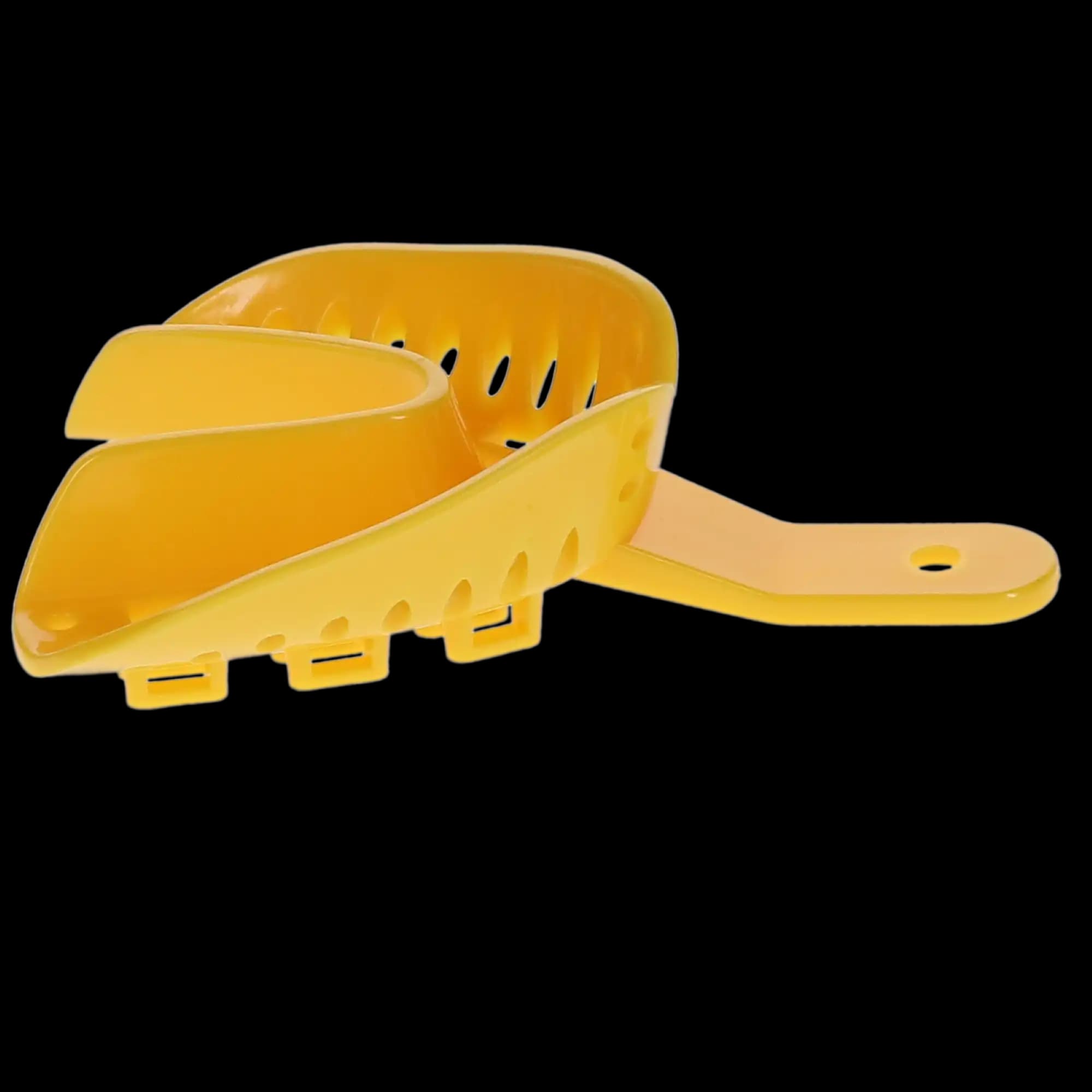 Excellent-Lock Disposable Ortho Impression Trays, Adult Lower, Large, Yellow, 50/Pk, ITT-1L-50 thumbnail 2