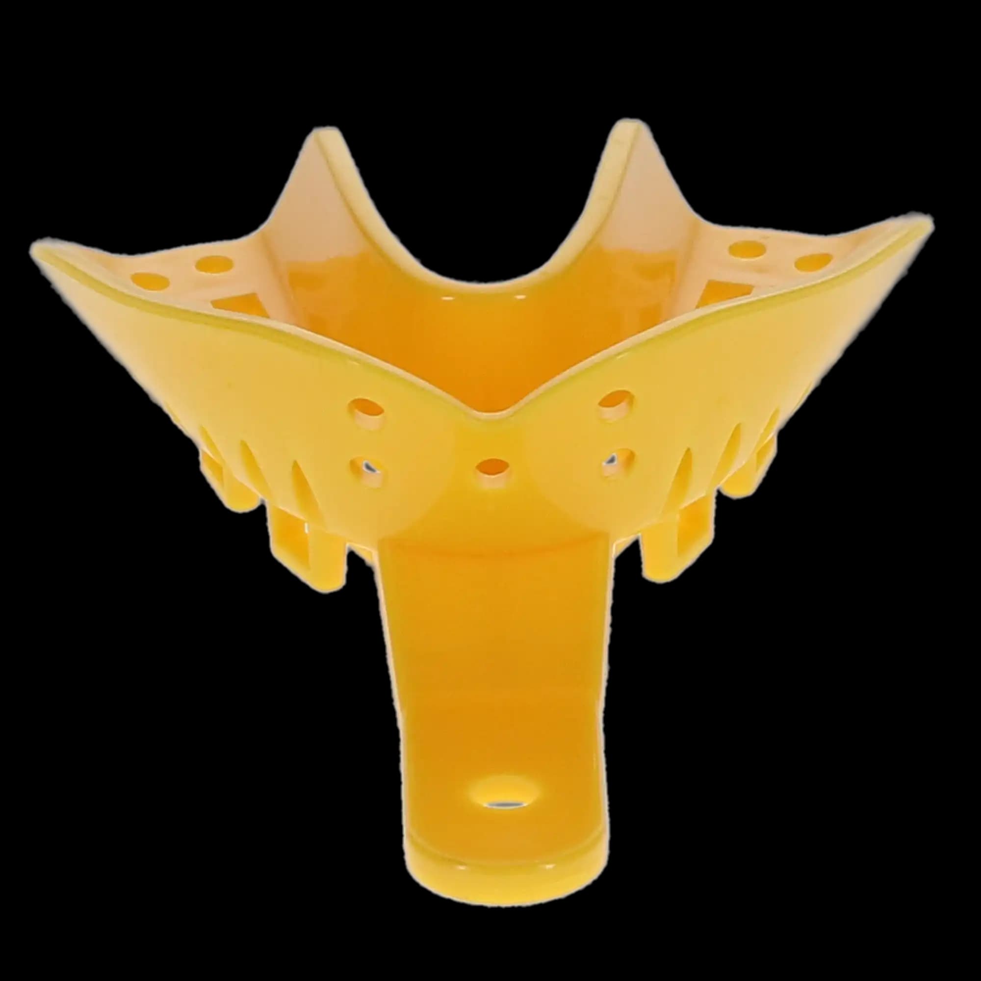 Excellent-Lock Disposable Ortho Impression Trays, Adult Lower, Large, Yellow, 50/Pk, ITT-1L-50 thumbnail 3