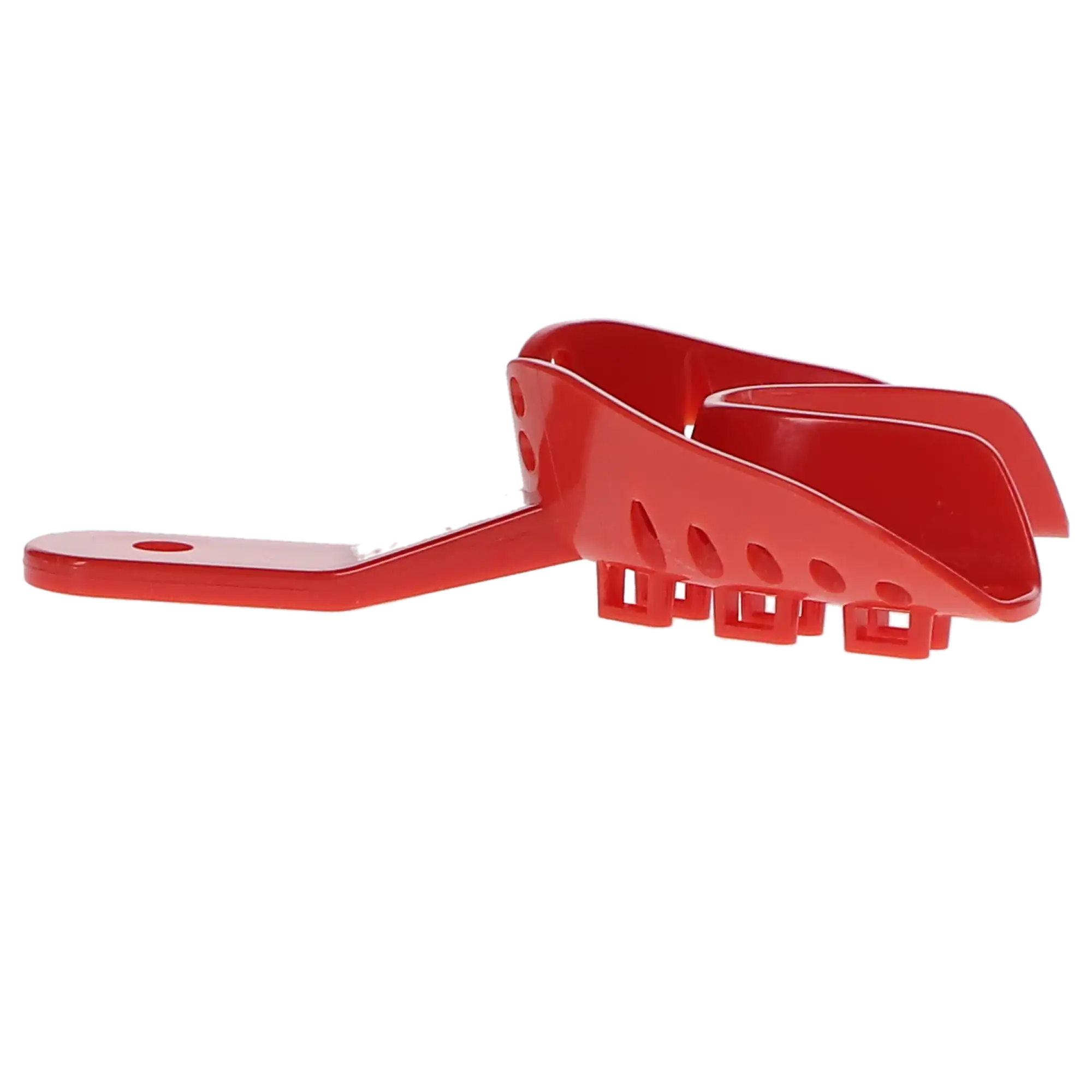 Excellent-Lock Disposable Ortho Impression Trays, Pedo Small Lower, Red, 50/Bag, ITT-5L-50 thumbnail 2
