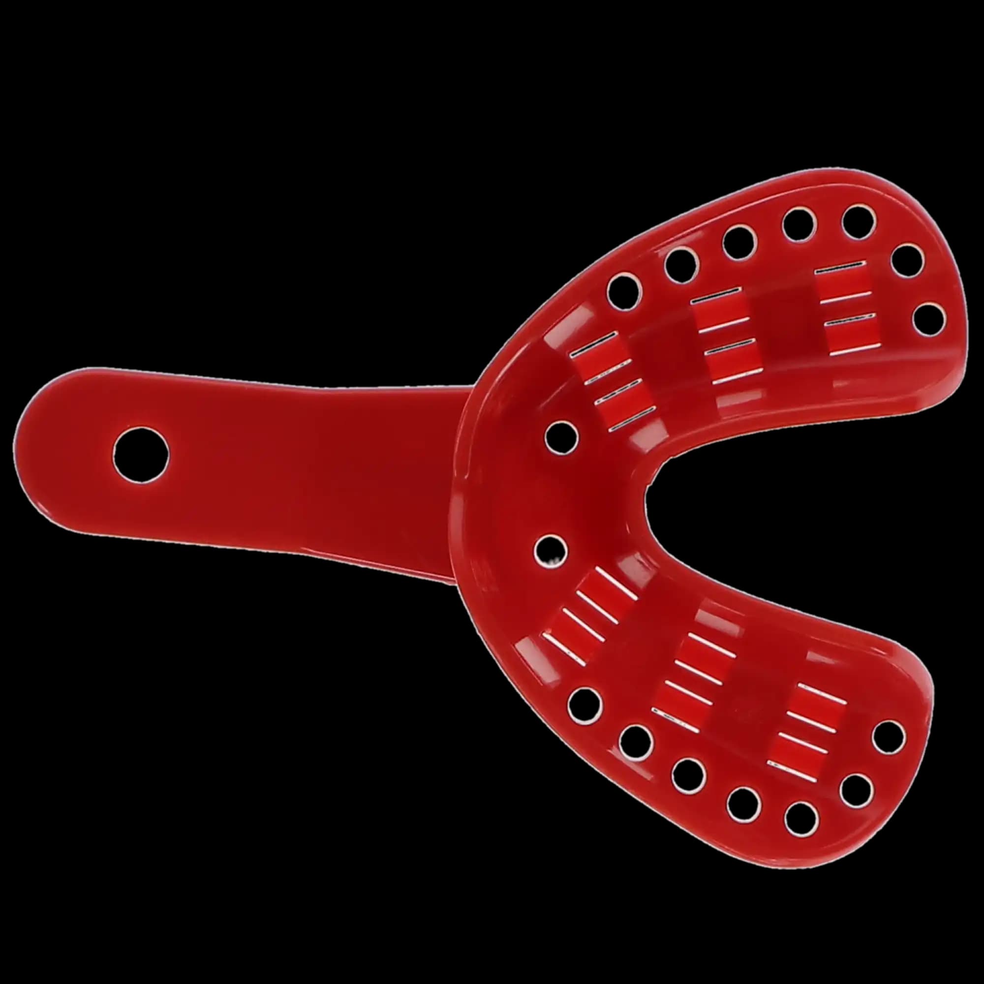 Excellent-Lock Disposable Ortho Impression Trays, Pedo Small Lower, Red, 50/Bag, ITT-5L-50 thumbnail 6