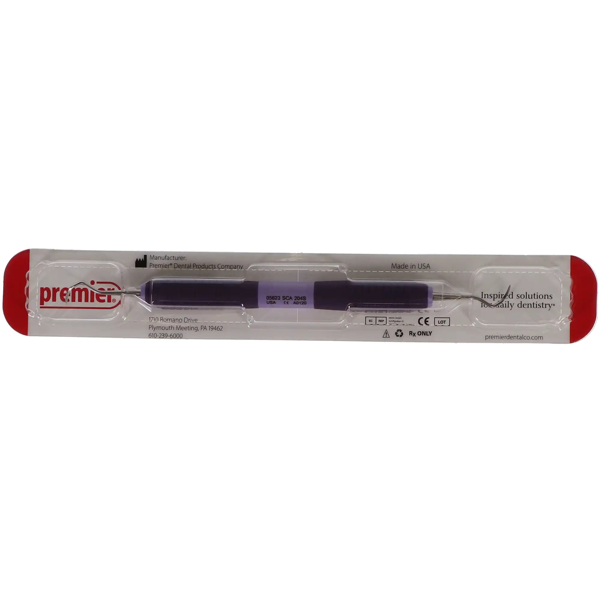 Big Easy Ultralite Sickle Scaler, Double-Ended, 204 S, 1/Pk, 05623 thumbnail 5