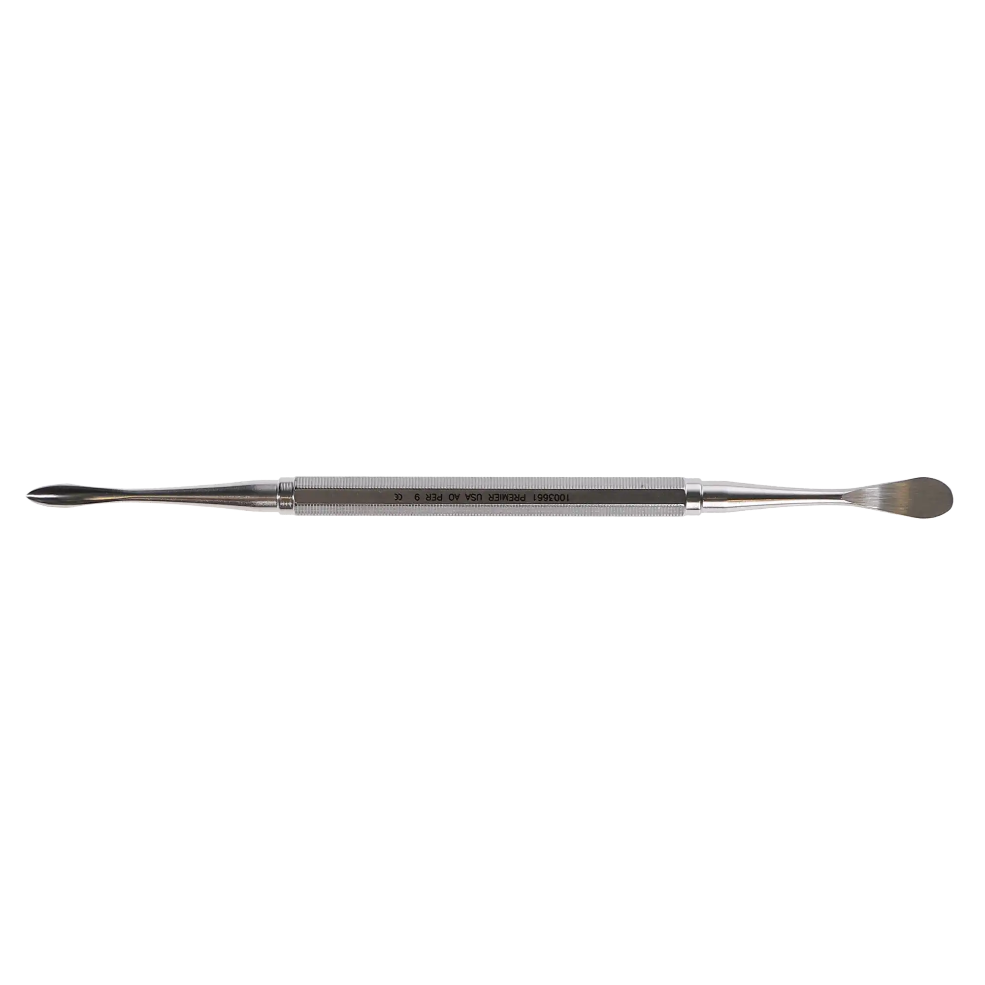 Premier Perio Elevator Molt #9, Double-End, Octagonal Handle, Stainless Steel, 1 Each, 1003661 thumbnail 6