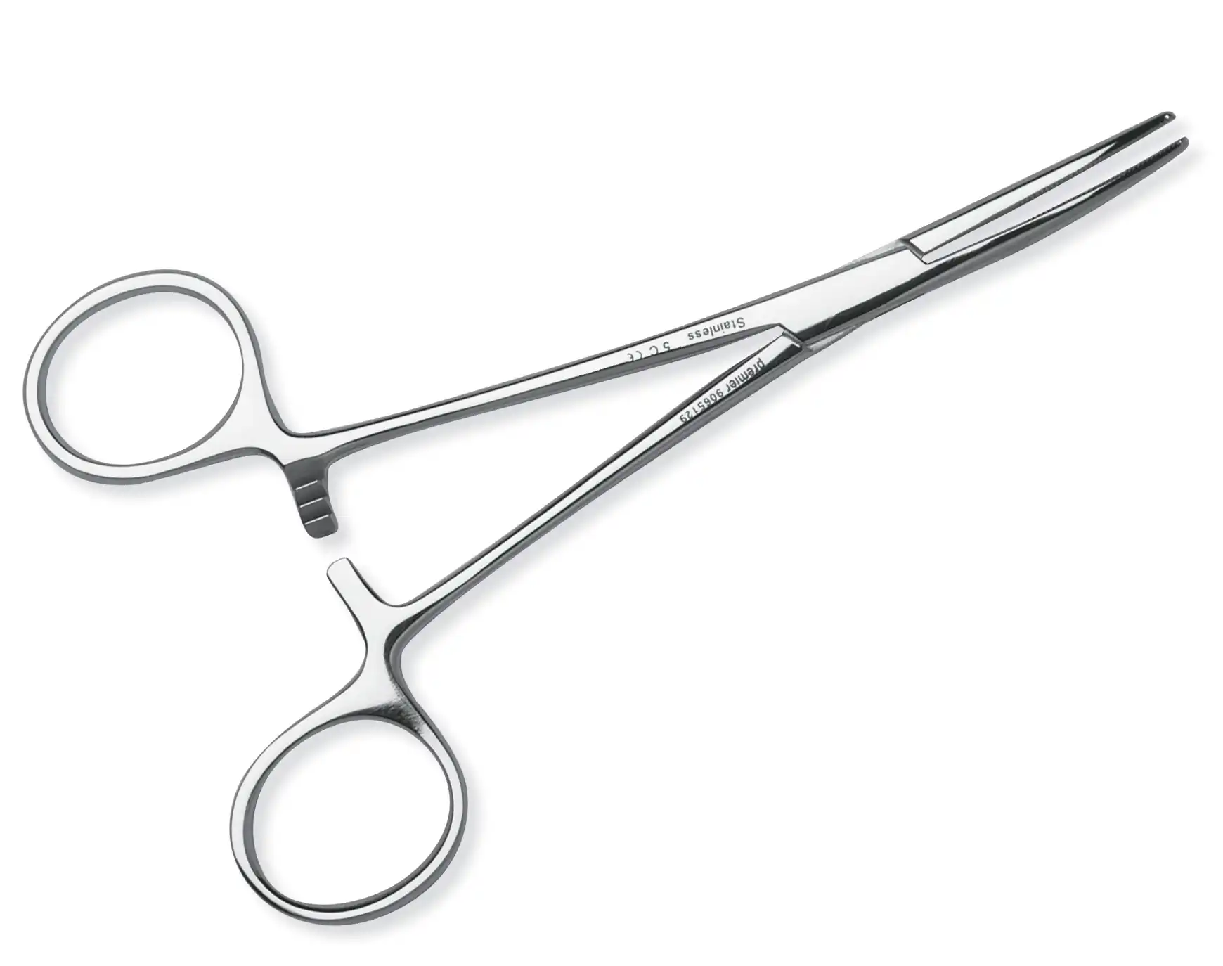 Premier Dental Hemostat, Curved, Stainless Steel, 5-1/2", 1/Pk, 9065129 thumbnail 2