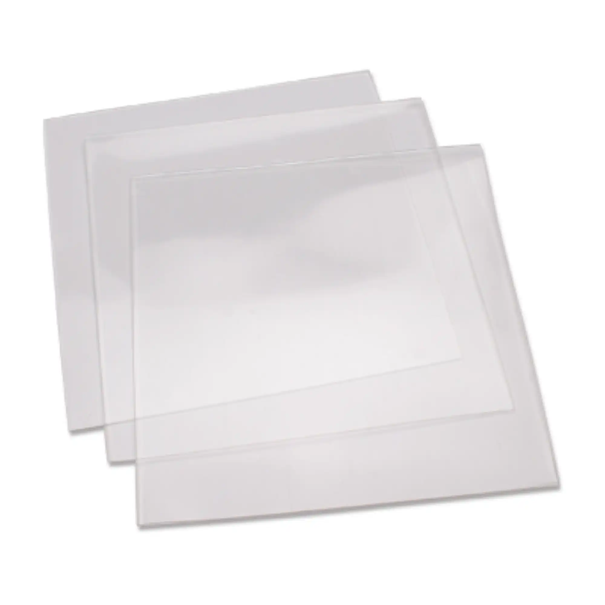 Perfecta Tray Material, Clear, 0.040" x 5" x 5", 25 Sheets/Box, #4008305 thumbnail 3
