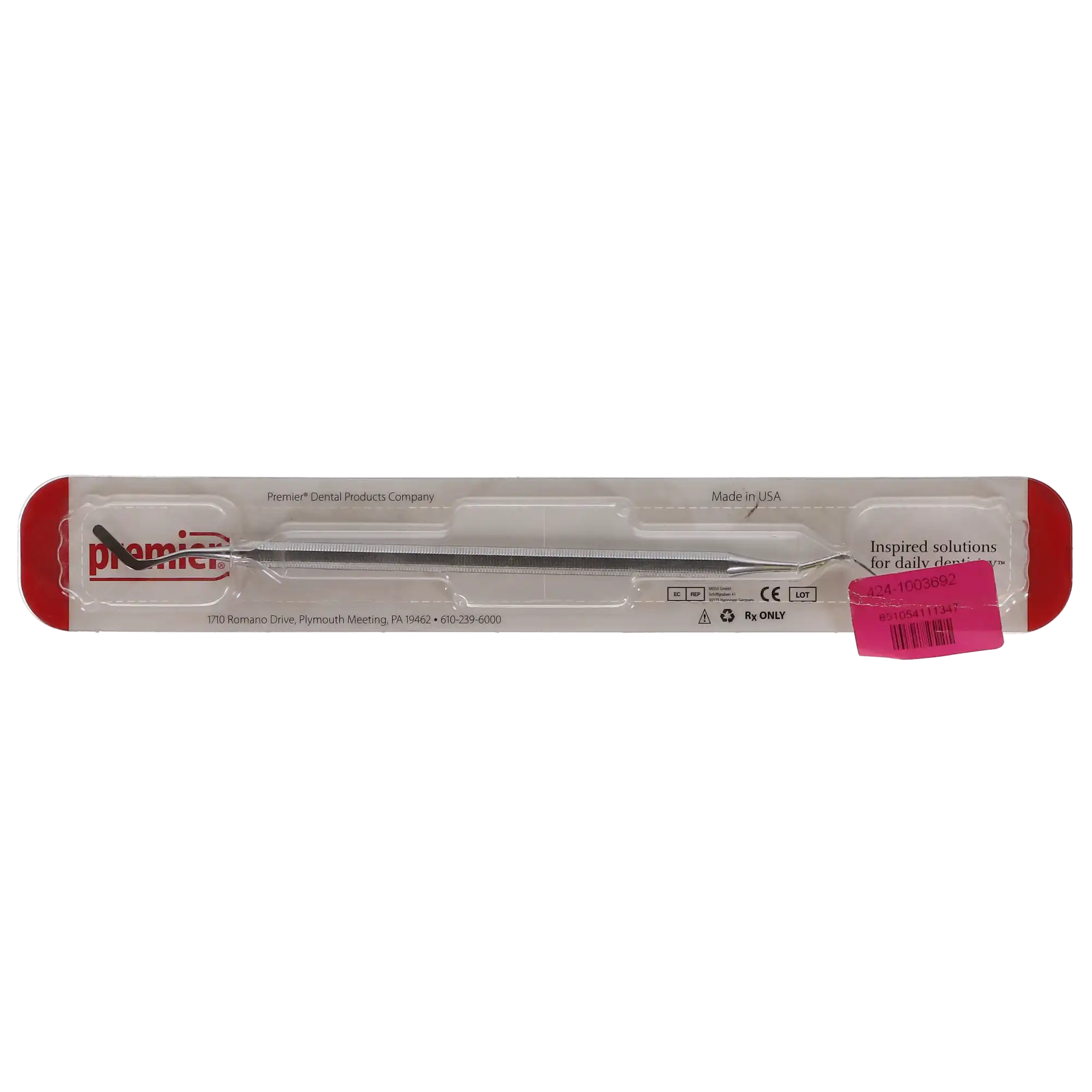 Premier Plastic Filling Instrument, Double-End, Size 11 (DE #11), Octagonal Handle, 1/Pk, 1003692 thumbnail 5