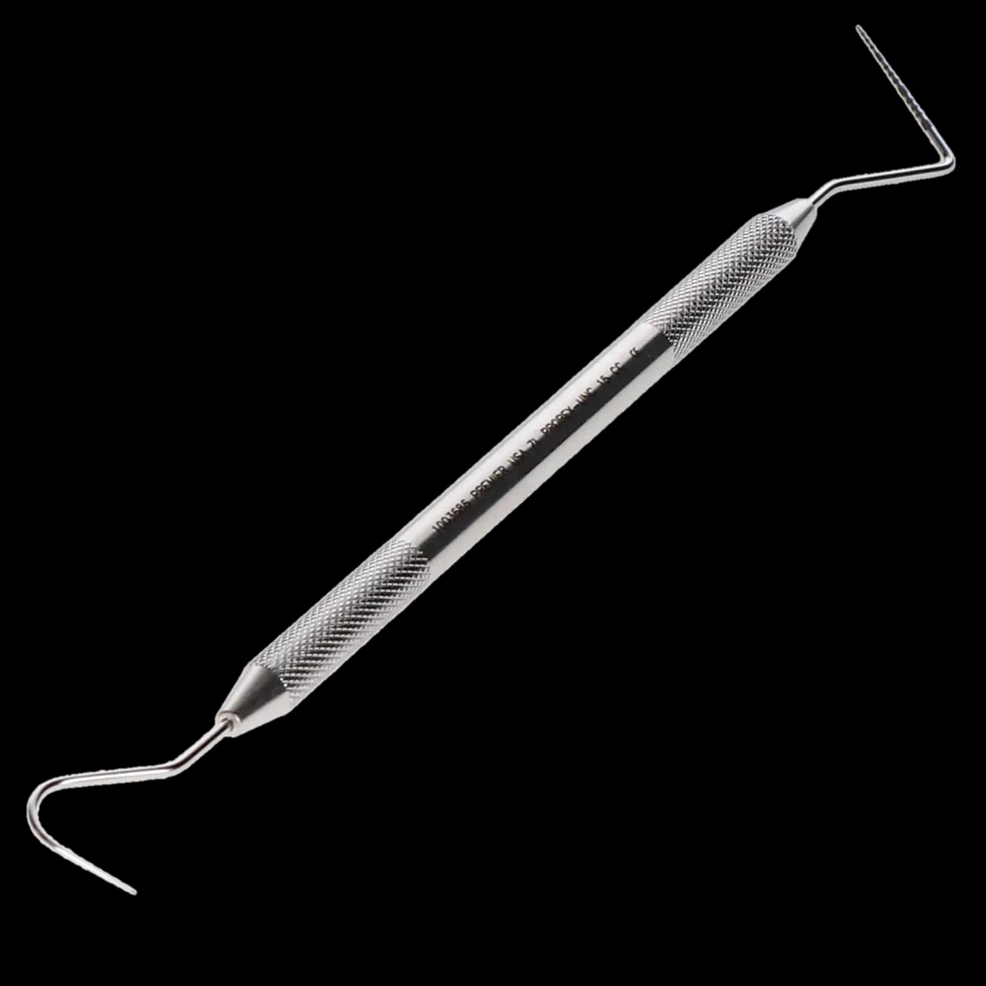 Premier Probex Double-Ended Periodontal Probe, UNC 15/23 Color-Coded, Round Handle, 1-15 mm Markings, 1/Pk, 1003686 thumbnail 2