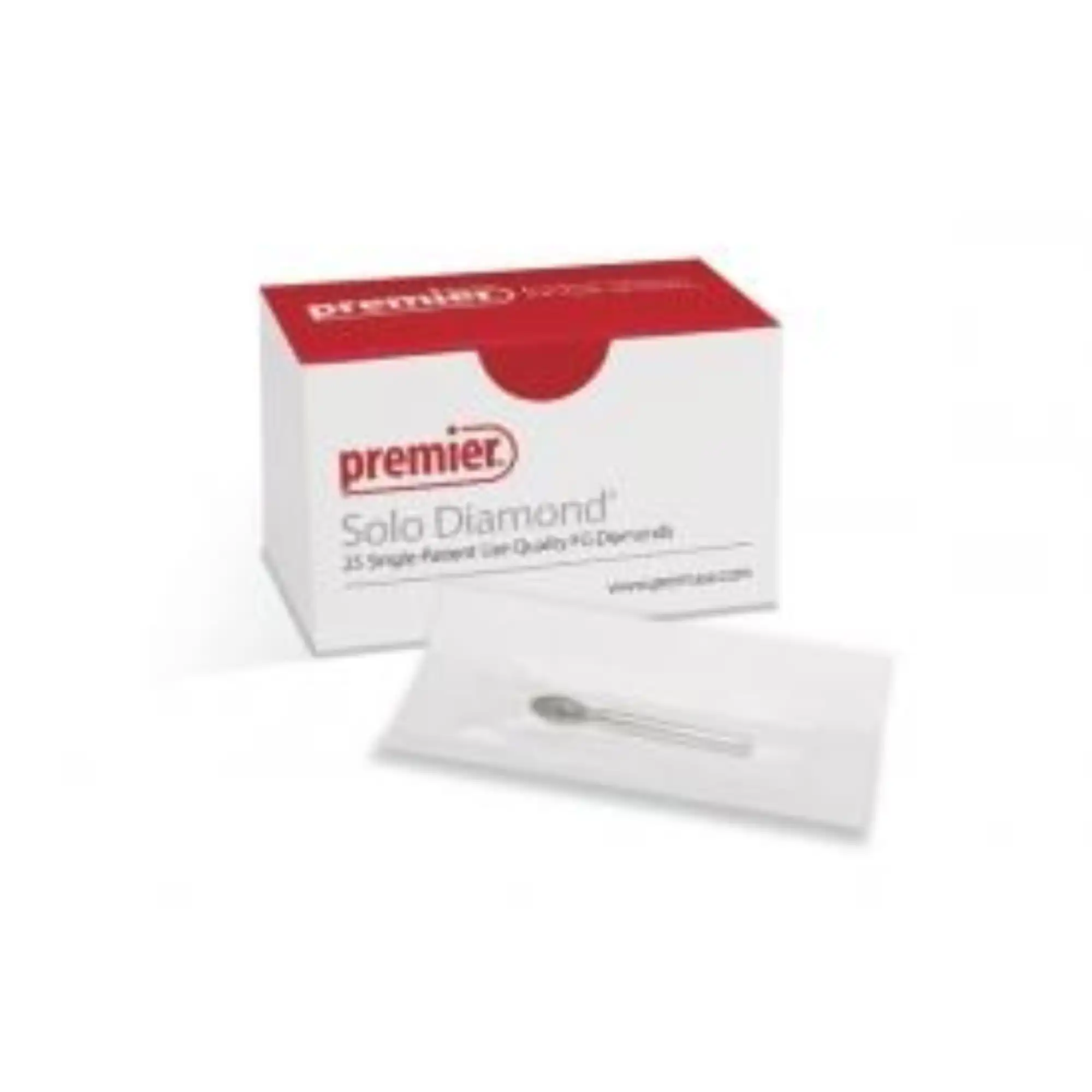 Solo Diamond® Single-Use Diamond Burs FG, Spiral Round End Cylinder, 8116.8, 1.6mm, Coarse, Green, 25/Bx, 856T016C thumbnail 2
