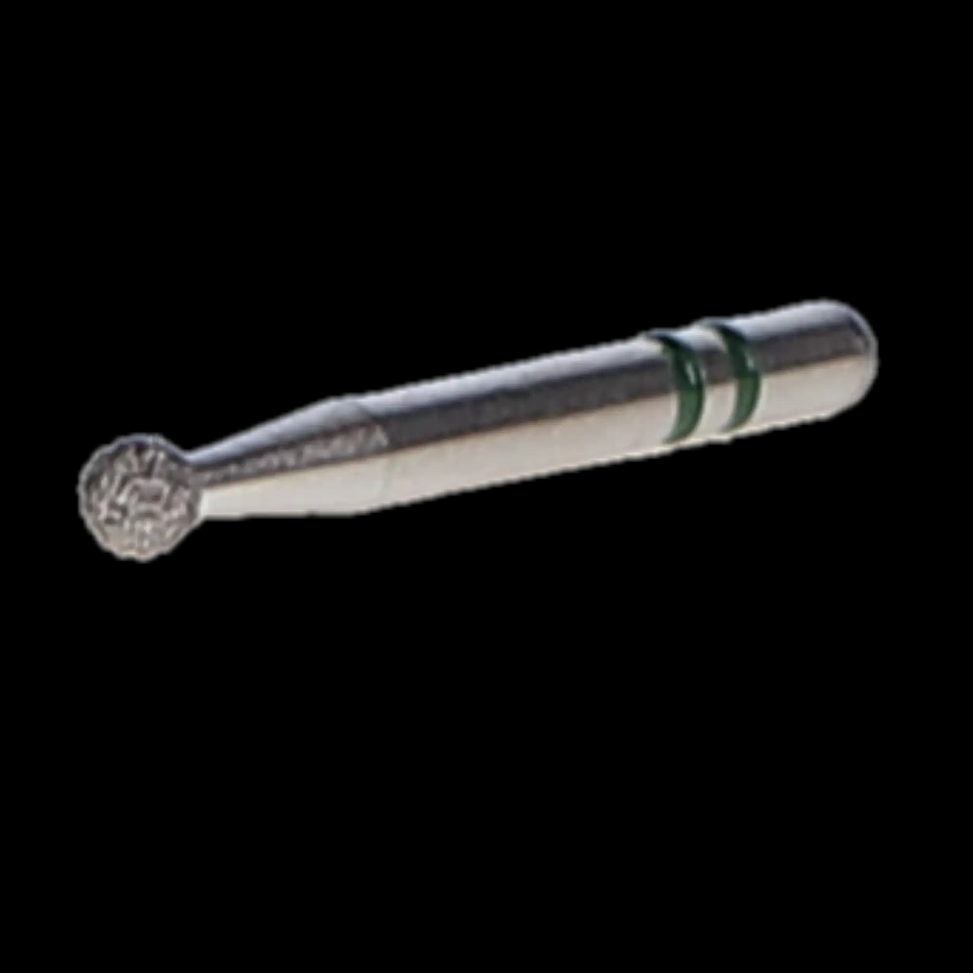 Two Striper Diamond Bur, FG, Round, #120, Coarse, Green, 1.6 mm, 5/Pk, 2015005 thumbnail 2