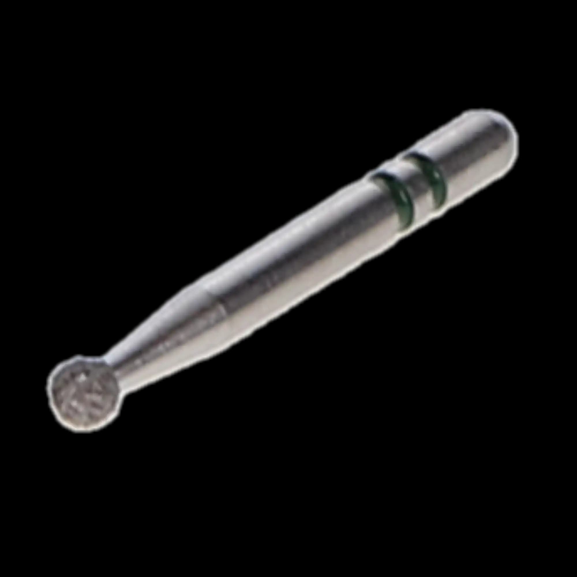 Two Striper Diamond Bur, FG, Round, #120, Coarse, Green, 1.6 mm, 5/Pk, 2015005 thumbnail 3