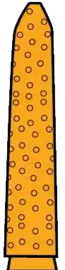 Two Striper Gold-Plated Curettage Diamond Bur, FG, 254.SC, Medium, Blue, 2.2 mm Major/0.4 mm Minor, 10 mm Cutting Length, 5/Pk, 2015619 thumbnail 2