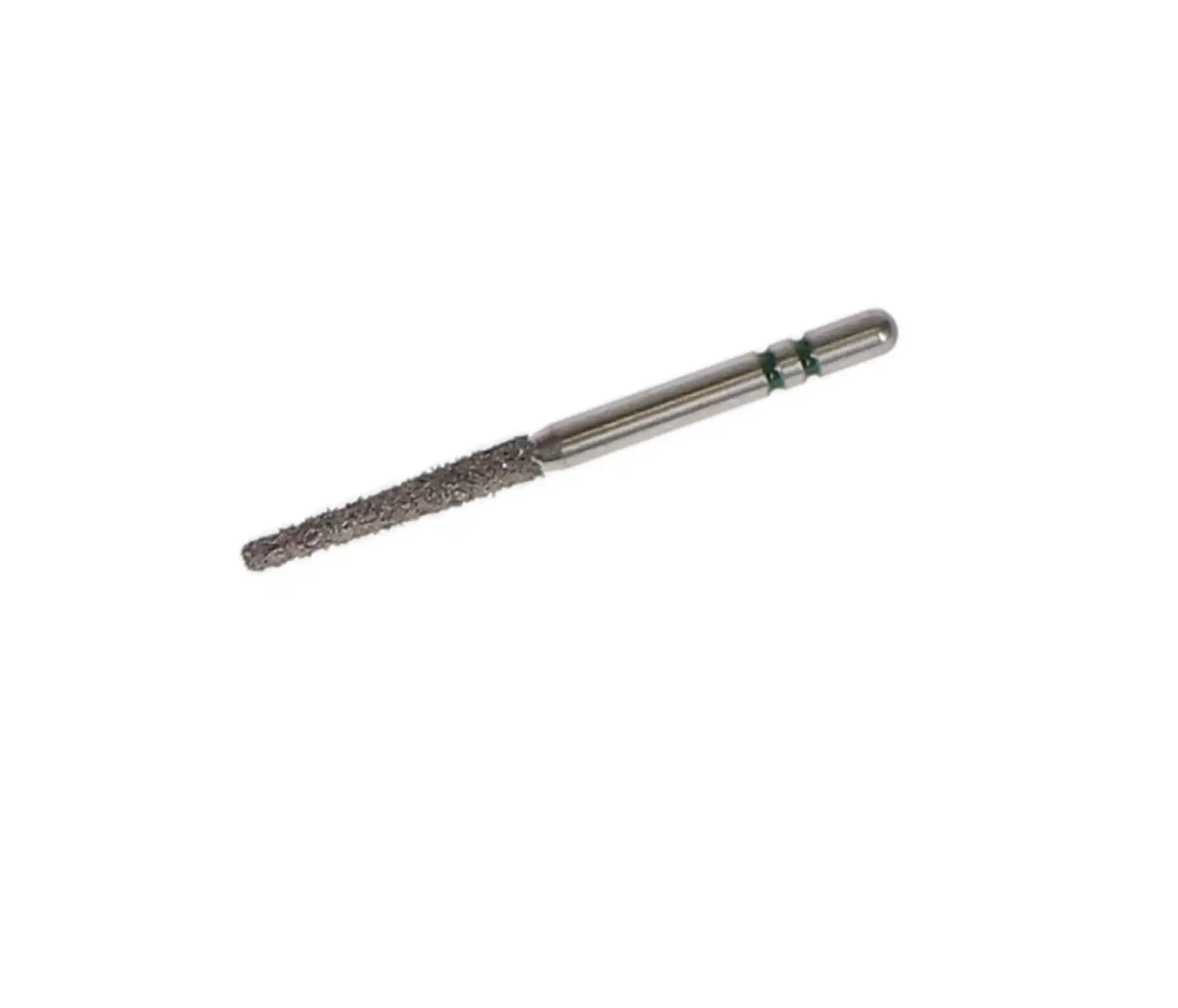 Two Striper Diamond Bur, FG, Flat-End Taper, 722.10, Coarse, Green, 1.6 mm Major/1.0 mm Minor Diameter, 10 mm Length, 5/Pk, 2015359 thumbnail 2