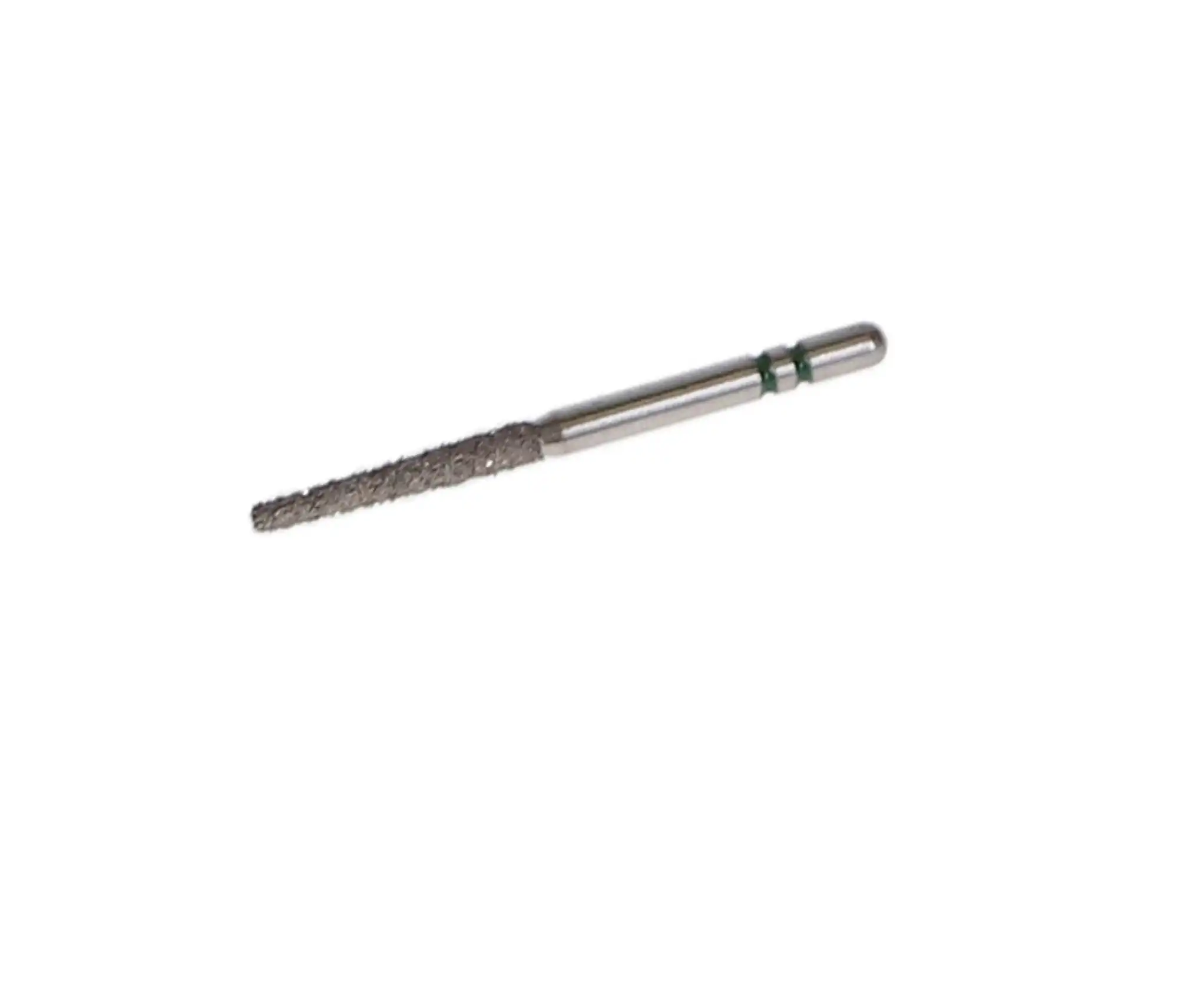 Two Striper Diamond Bur, FG, Flat-End Taper, 722.10, Coarse, Green, 1.6 mm Major/1.0 mm Minor Diameter, 10 mm Length, 5/Pk, 2015359 thumbnail 3