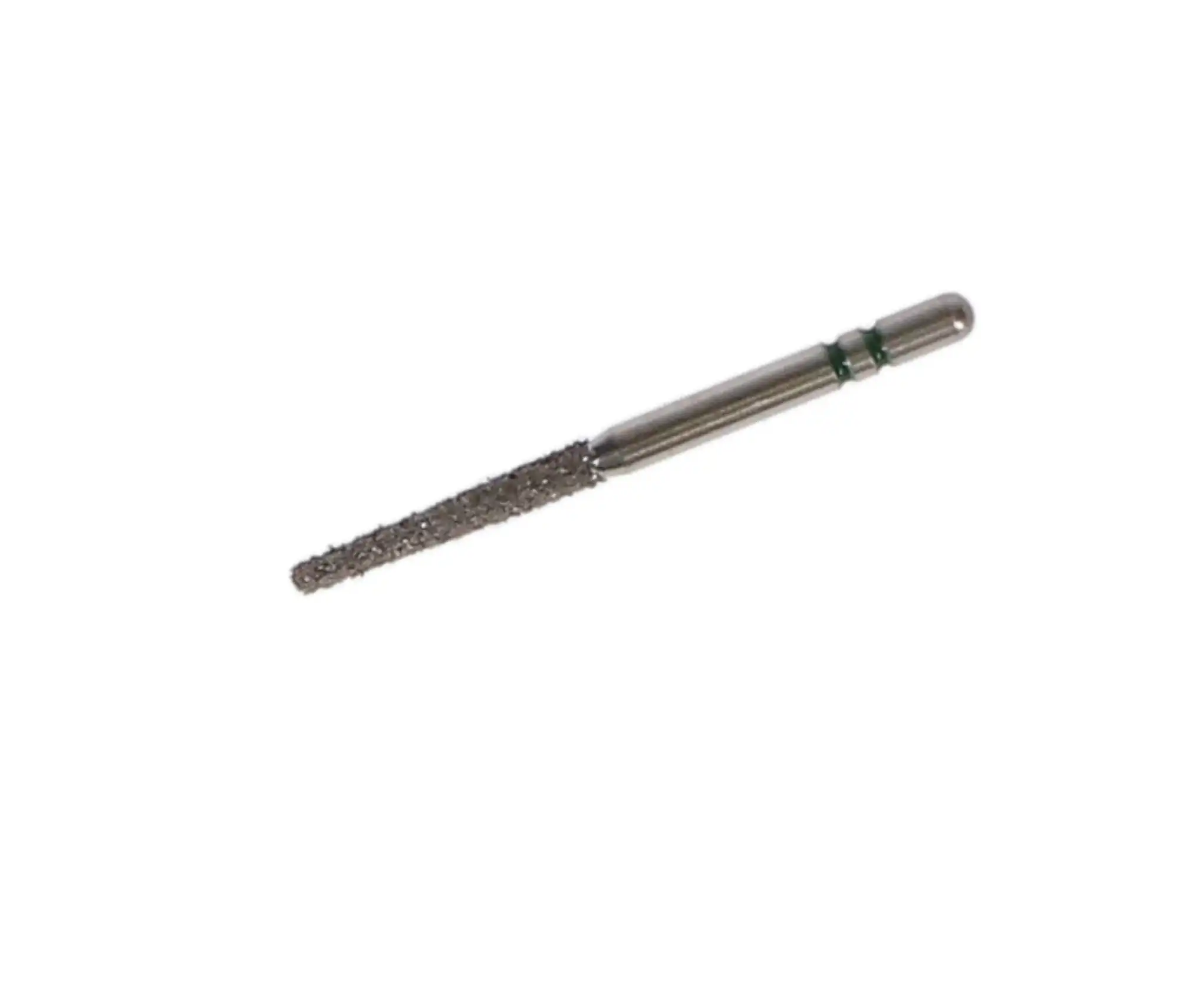 Two Striper Diamond Bur, FG, Flat-End Taper, 722.10, Coarse, Green, 1.6 mm Major/1.0 mm Minor Diameter, 10 mm Length, 5/Pk, 2015359 thumbnail 4