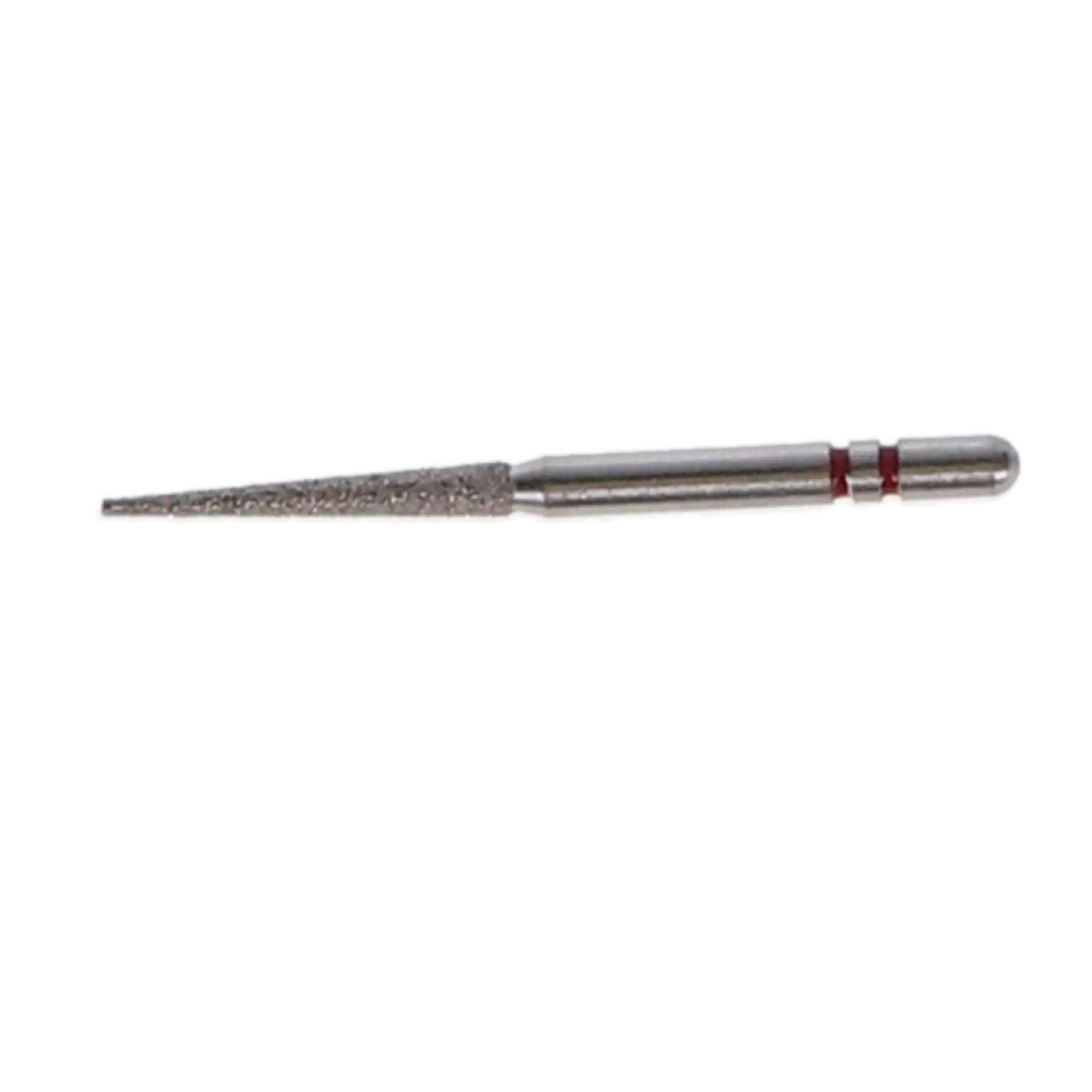 Two Striper Diamond Bur, FG, Flat-End Taper, 798.10, Fine, Red, 1.5 mm Major/0.5 mm Minor, 10 mm Length, 5/Pk, 2015443 thumbnail 6