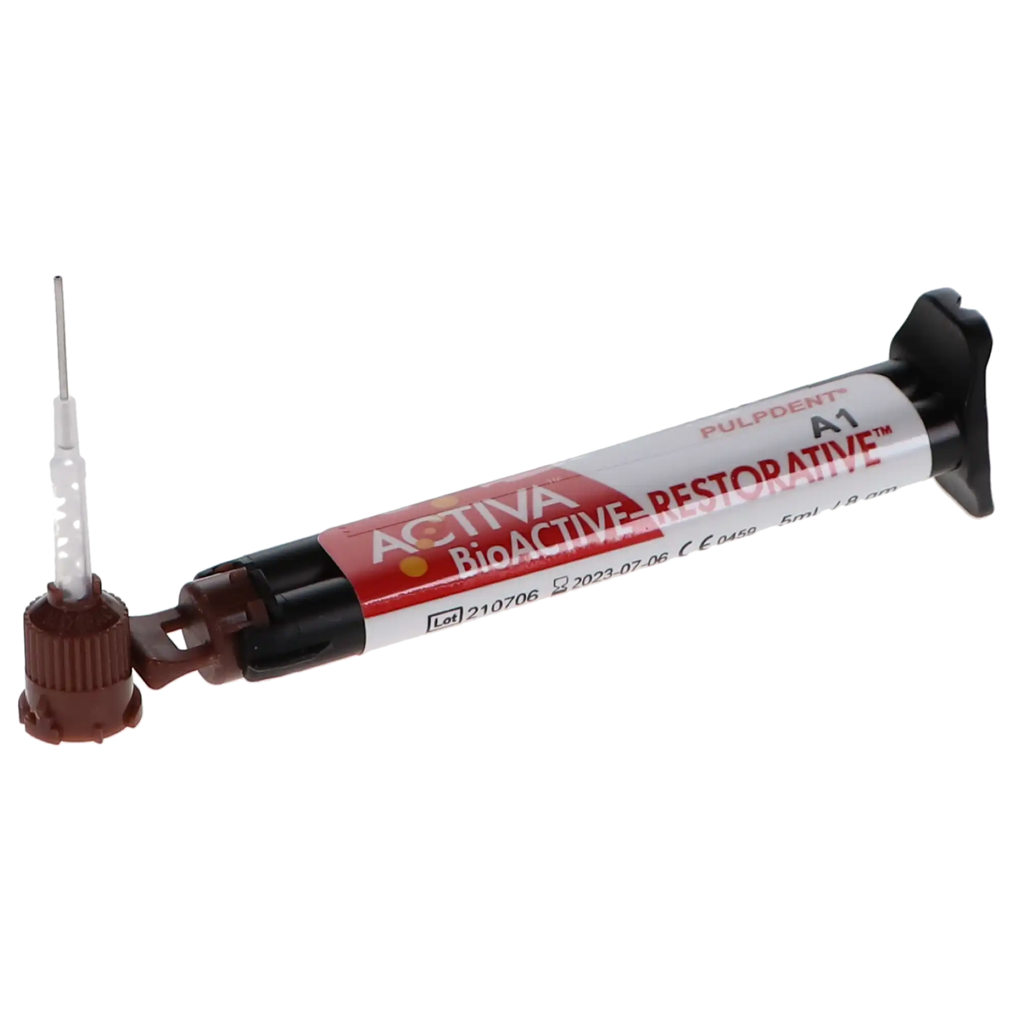 Pulpdent ACTIVA BioACTIVE-RESTORATIVE Dual-Cure Bioactive Composite Resin, Syringe Value Refill, Shade A1, 2 x 5 mL (8 g) Syringes + 40 Tips, VR2-A1 thumbnail 12