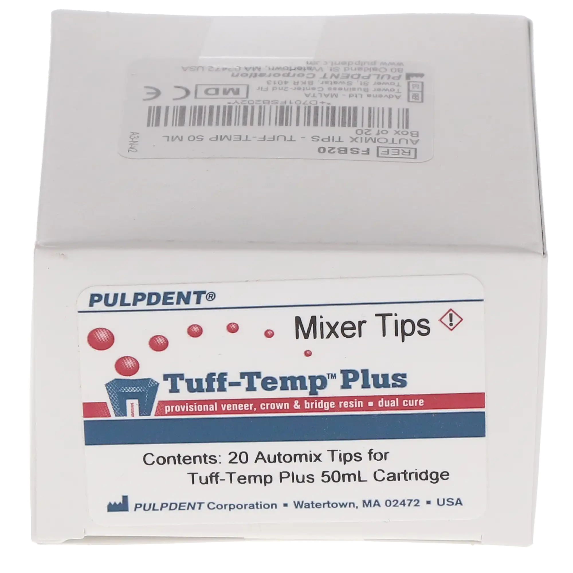 Pulpdent Tuff-Temp Plus Automix Syringe Tips, 50 mL Cartridge, Blue/Black, 20/Box, FSB20 thumbnail 9