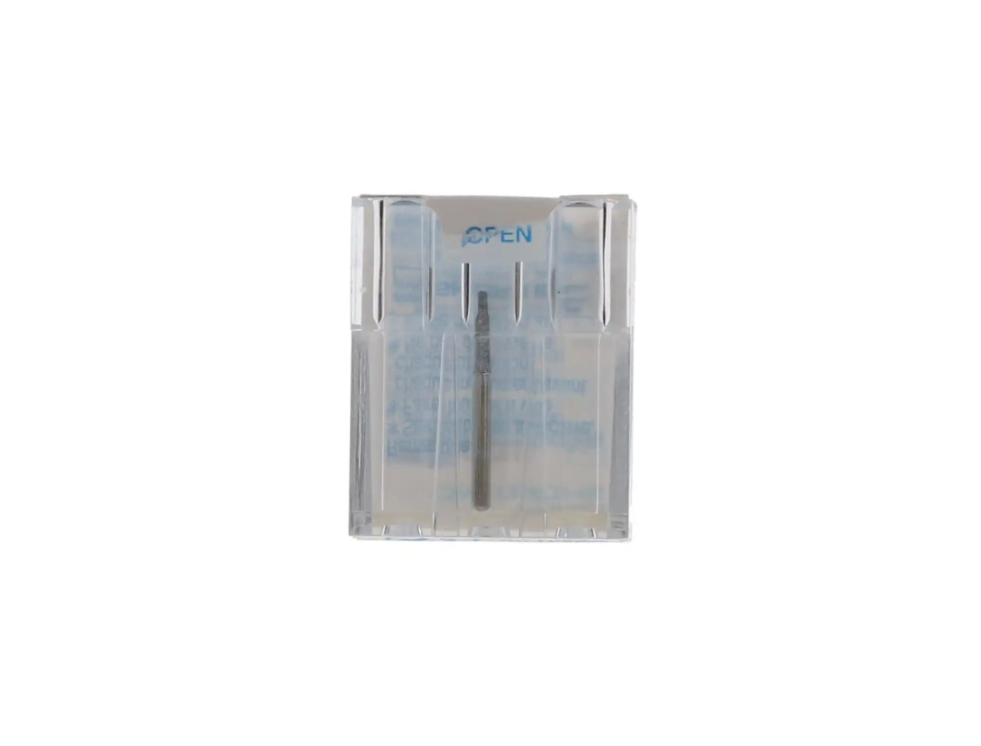 Shofu Robot Diamond Point, FG, Tapered Cylinder Flat End, ISO 171/016, 1.6 mm, Regular Grit, White, 0816-1 thumbnail 4