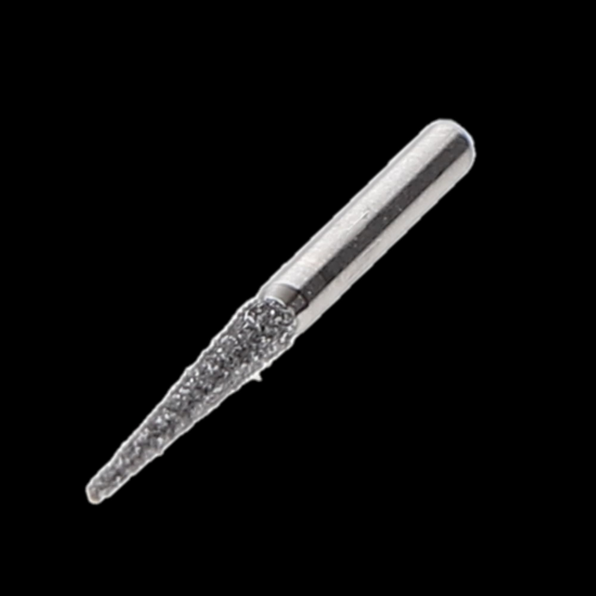 Shofu Robot Diamond Point, FG, Tapered Cylinder Round End, ISO 193/016, 1.6 mm, Regular Grit, White, 0834-1 thumbnail 2