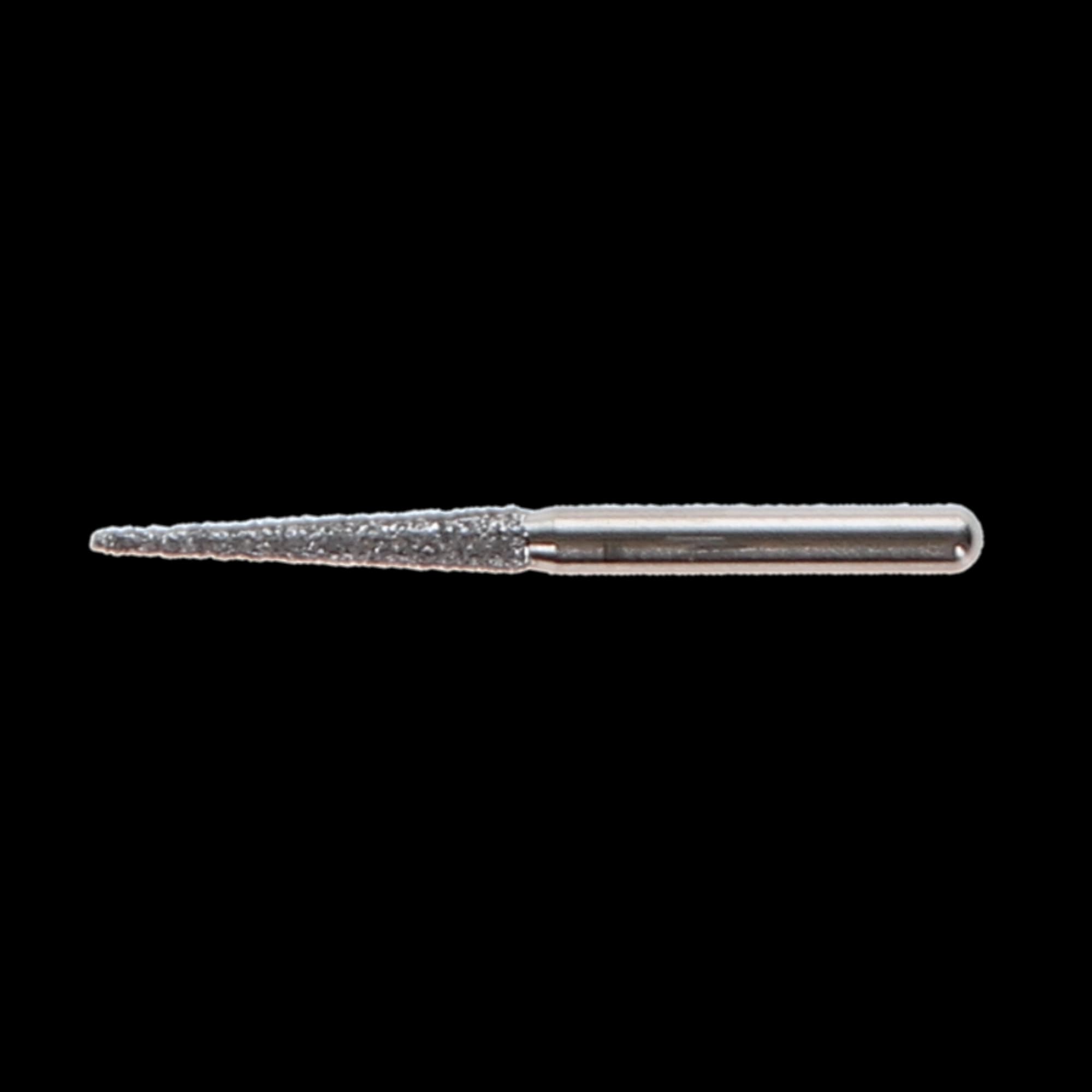 Shofu Robot Diamond Point, FG, Tapered Cylinder Round End, ISO 193/016, 1.6 mm, Regular Grit, White, 0834-1 - Robot Diamond Points, FG, Tapered Cylinder Round End, 193-016, 1.6 mm, Regular, White, 0834-1 - Image 1