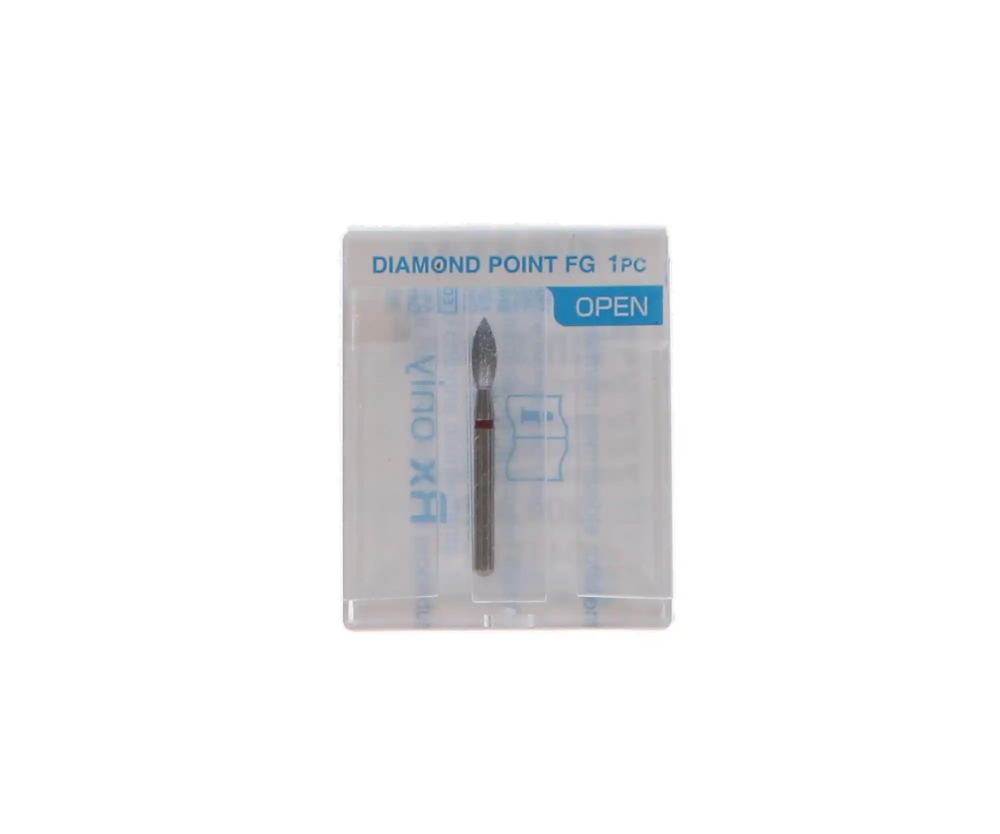 Shofu Robot Diamond Point, FG, Bud, ISO 243-020, 2.0 mm, Fine, Red, 883F-1, 1/Pk thumbnail 3
