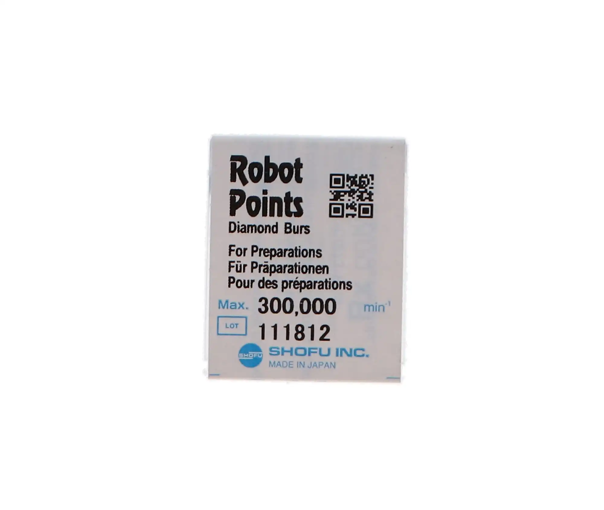 Shofu Robot Diamond Points, FG, Bud, 2.2 mm, Coarse, Green, 243-022, 883C-1 thumbnail 4