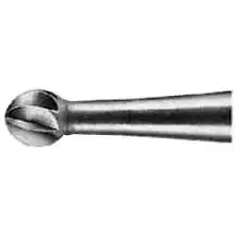 SS White Standard Operative Carbide Bur, FG, Round, #1/2, 0.6 mm Diameter, 100/Pk, 13012 thumbnail 2