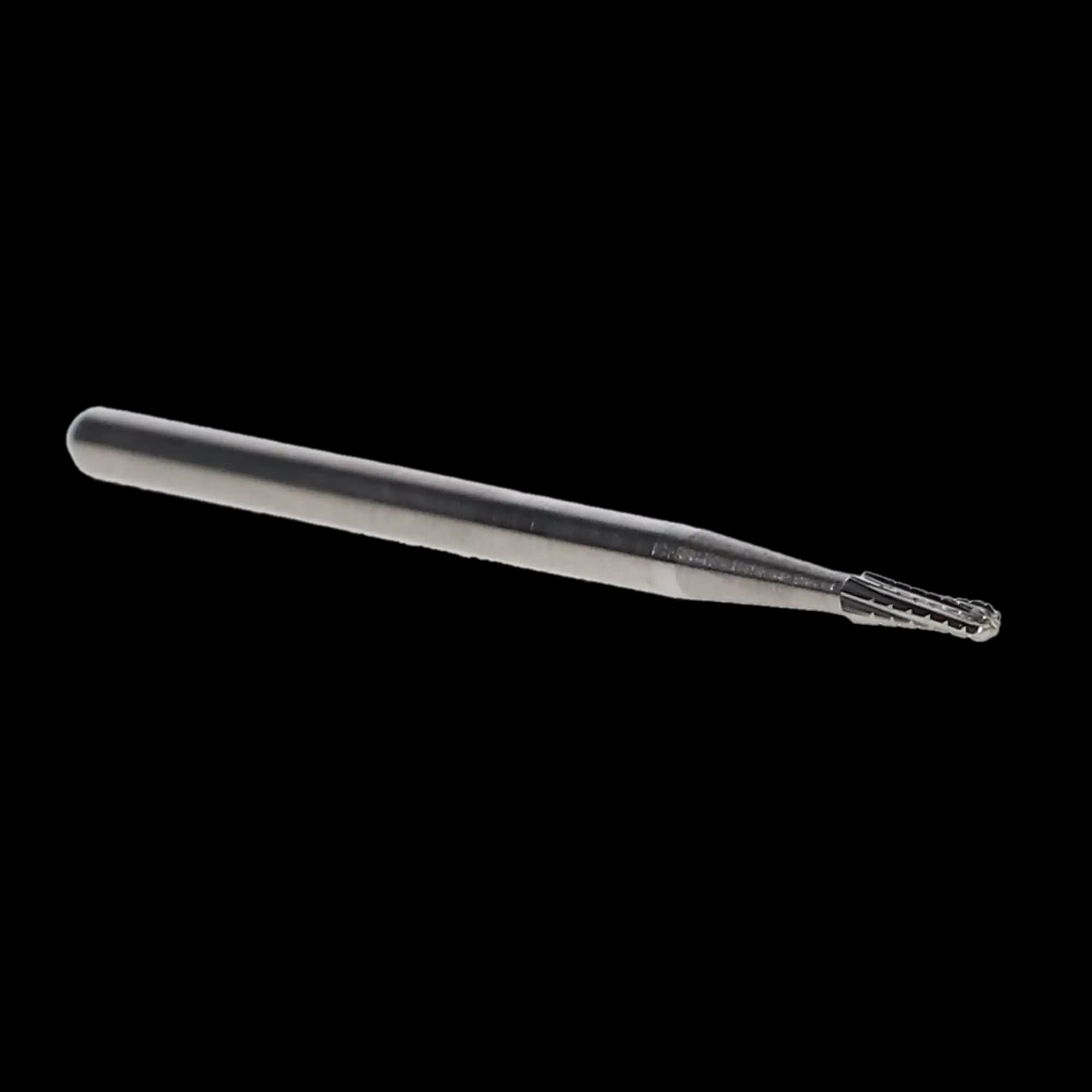 SS White Oral Surgery Carbide Bur, HP, Long Round End Taper Cross Cut, #1702L, 1.6 mm Diameter, 6.0 mm Head Length, 10/Pk, 14917 thumbnail 2