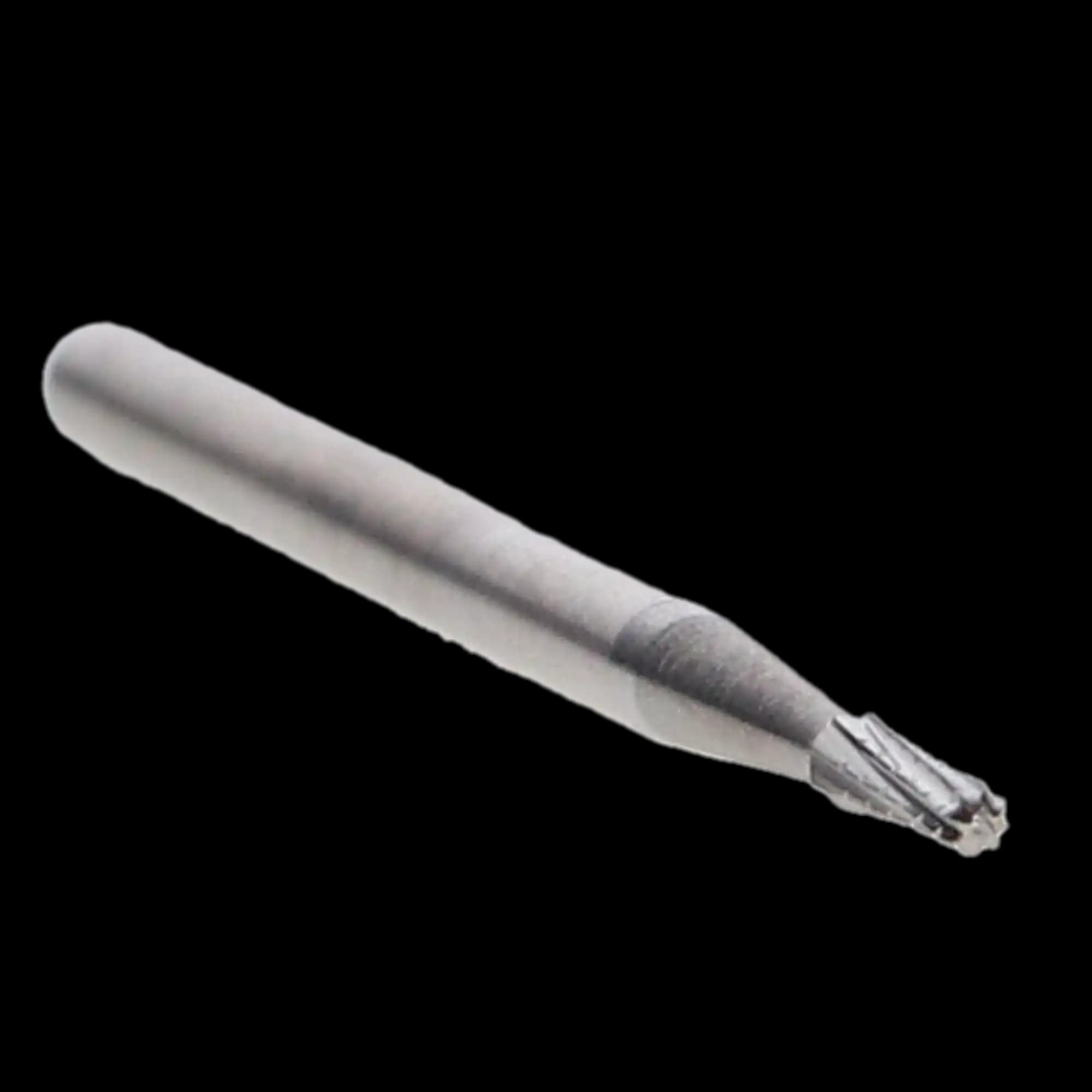SS White Oral Surgery Carbide Bur, HP, Long Round End Taper Cross Cut, #1702L, 1.6 mm Diameter, 6.0 mm Head Length, 10/Pk, 14917 thumbnail 3