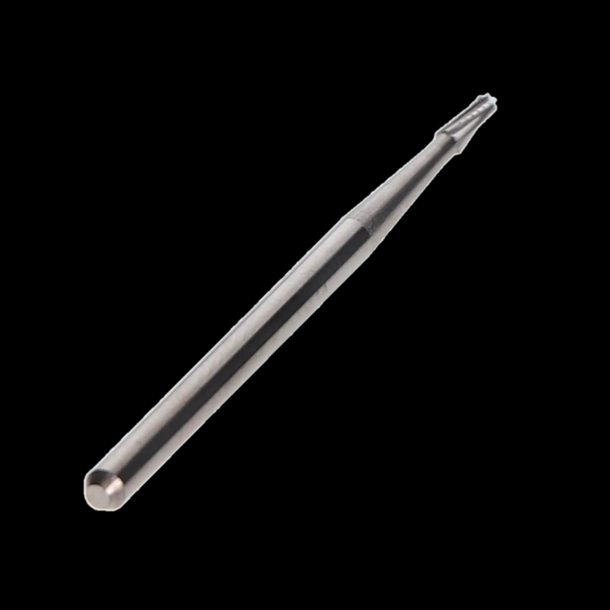 SS White Standard Operative Carbide Burs, HP, Taper Flat End Cross Cut Fissure, #702, 1.6 mm Diameter, 4.5 mm Length, 100/Pk, 12702 thumbnail 3