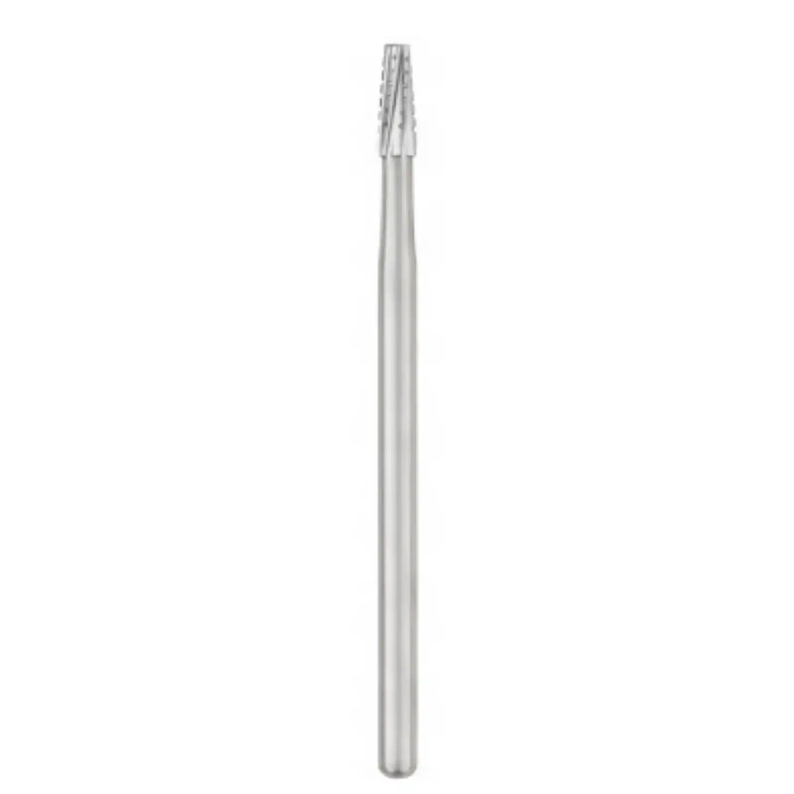 SS White #702L Oral Surgery Carbide Bur, Cross Cut Tapered Fissure, HP Shank #2, 1.6 mm Head, 51 mm Length, Sterile, 10/Pk, 30024 thumbnail 2