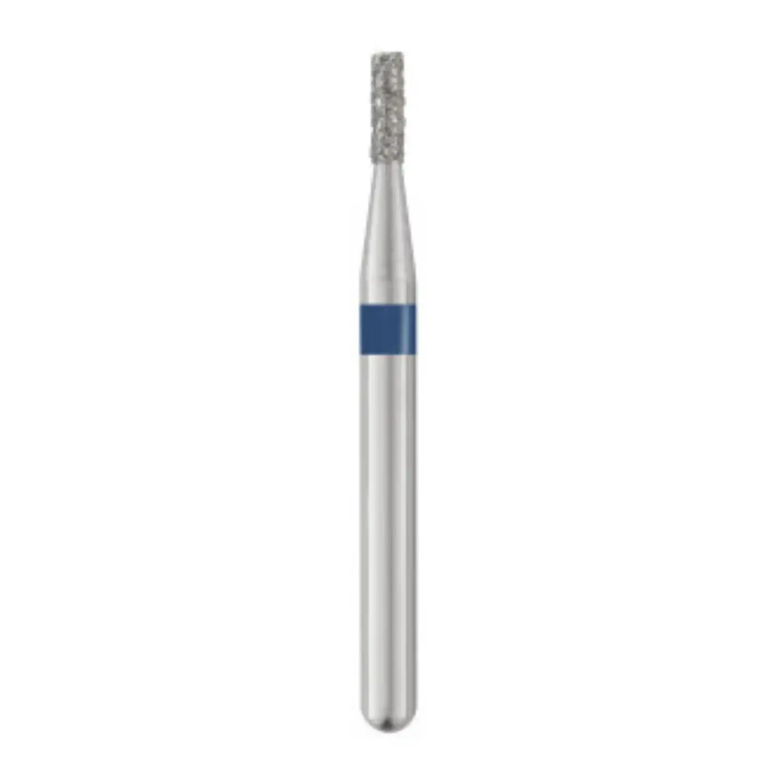 Piranha Diamond Single-Use Burs, FG, Flat End Cylinder, #835-010, 1.0 mm, Medium, Blue, 25/Pk, 835-010M - Piranha Diamond Single-Use Burs, FG, Flat End Cylinder, # 835-010, 1.0 mm, Medium, Blue, 25/Pk, 835-010M - Image 1
