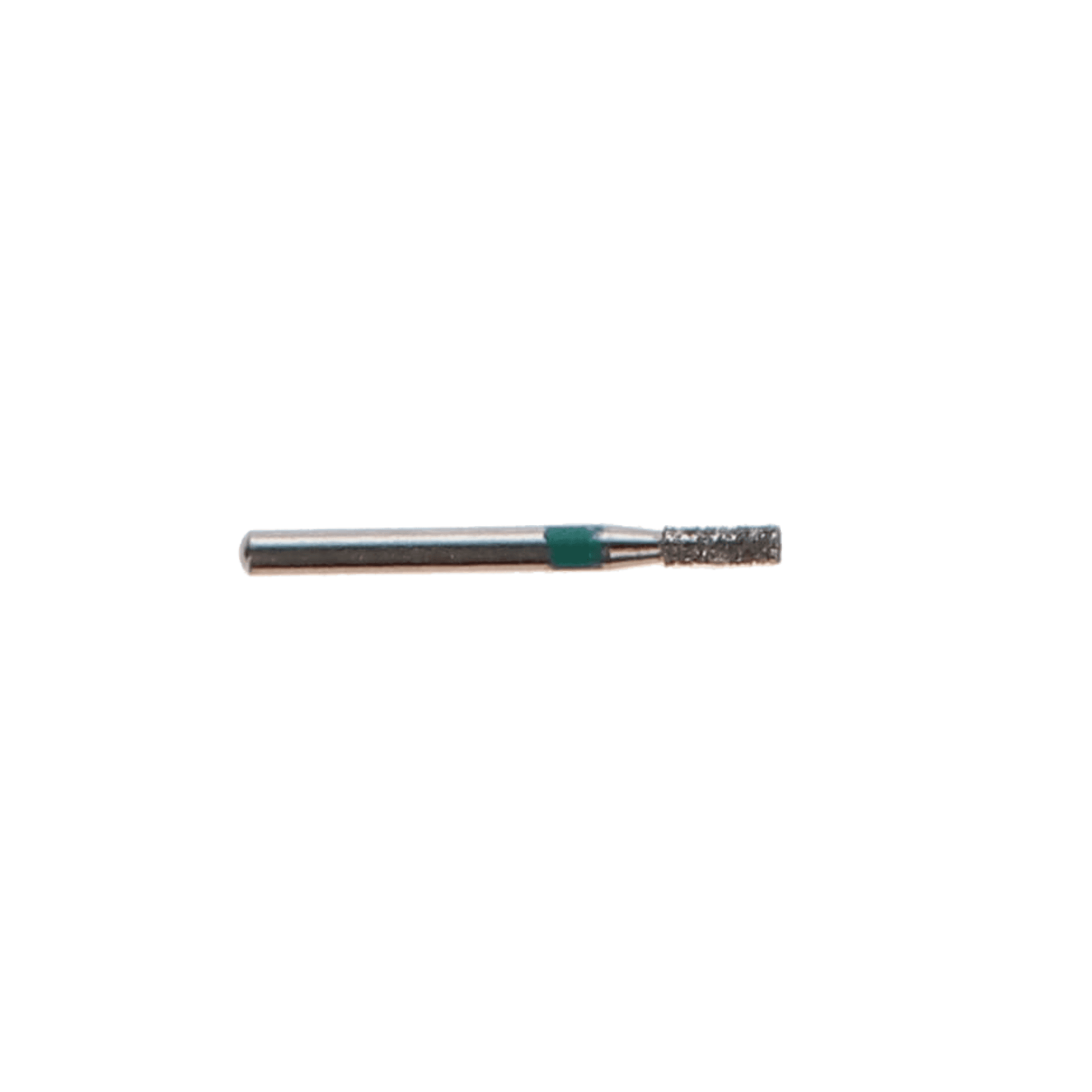Piranha Diamond Single-Use Burs, FG, Flat End Cylinder, # 835-014, 1.4 mm, Coarse, Green, 25/Pk, 835-014C thumbnail 2
