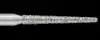 Piranha Diamond Single-Use Burs, FG, Round End Taper, # 850-014, 1.4 mm, Fine, Red, 25/Pk, 850-014F - Piranha Diamond Single-Use Burs, FG, Round End Taper, # 850-014, 1.4 mm, Fine, Red, 25/Pk - Image 1