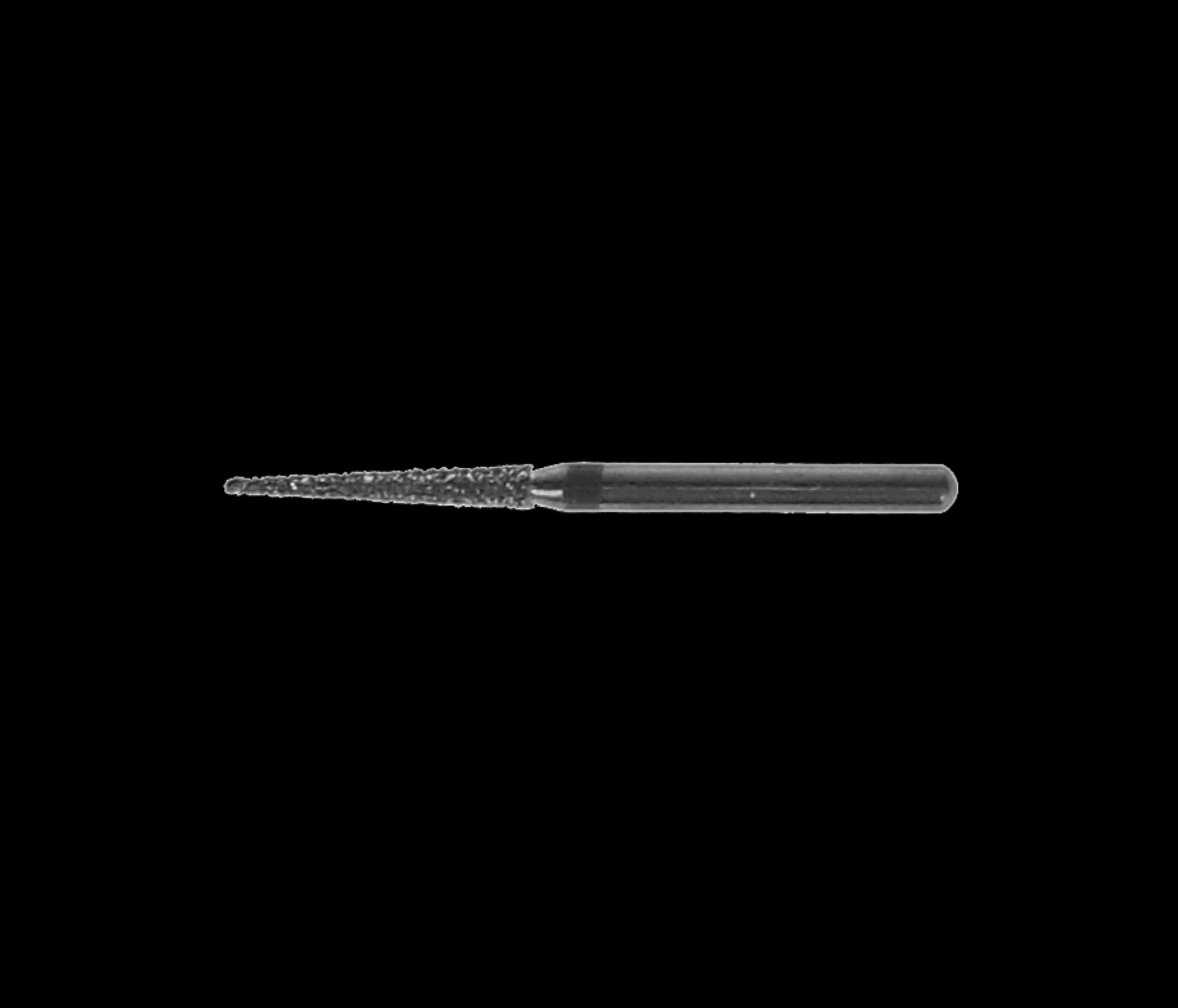 Piranha Diamond Single-Use Burs, FG, Needle, # 859-014, 1.4 mm, Coarse, Green, 25/Pk, 859-014C - Piranha Diamond Single-Use Burs, FG, Needle, # 859-014, 1.4 mm, Coarse, Green, 25/Pk, 859-014C - Image 1