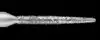 Piranha Diamond Single-Use Burs, FG, Flame, #862-010F, 1.0 mm, Fine, Red, 25/Pk thumbnail 2