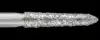Piranha Diamond Single-Use Burs, FG, Curettage, # 878K-018, 1.8 mm, Coarse, Green, 25/Pk, 878K-018C - Piranha Diamond Single-Use Burs, FG, Curettage, # 878K-018, 1.8 mm, Coarse, Green, 25/Pk - Image 1