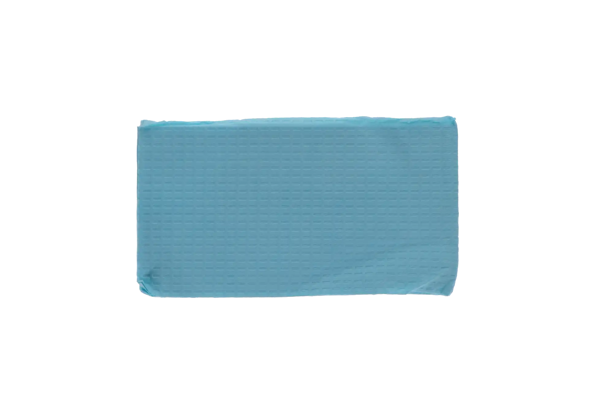 Choice Specialty Contour Neck Bibs, 2-Ply Tissue/1-Ply Poly, 17" x 18", Blue, 500/Case, 917343 thumbnail 7
