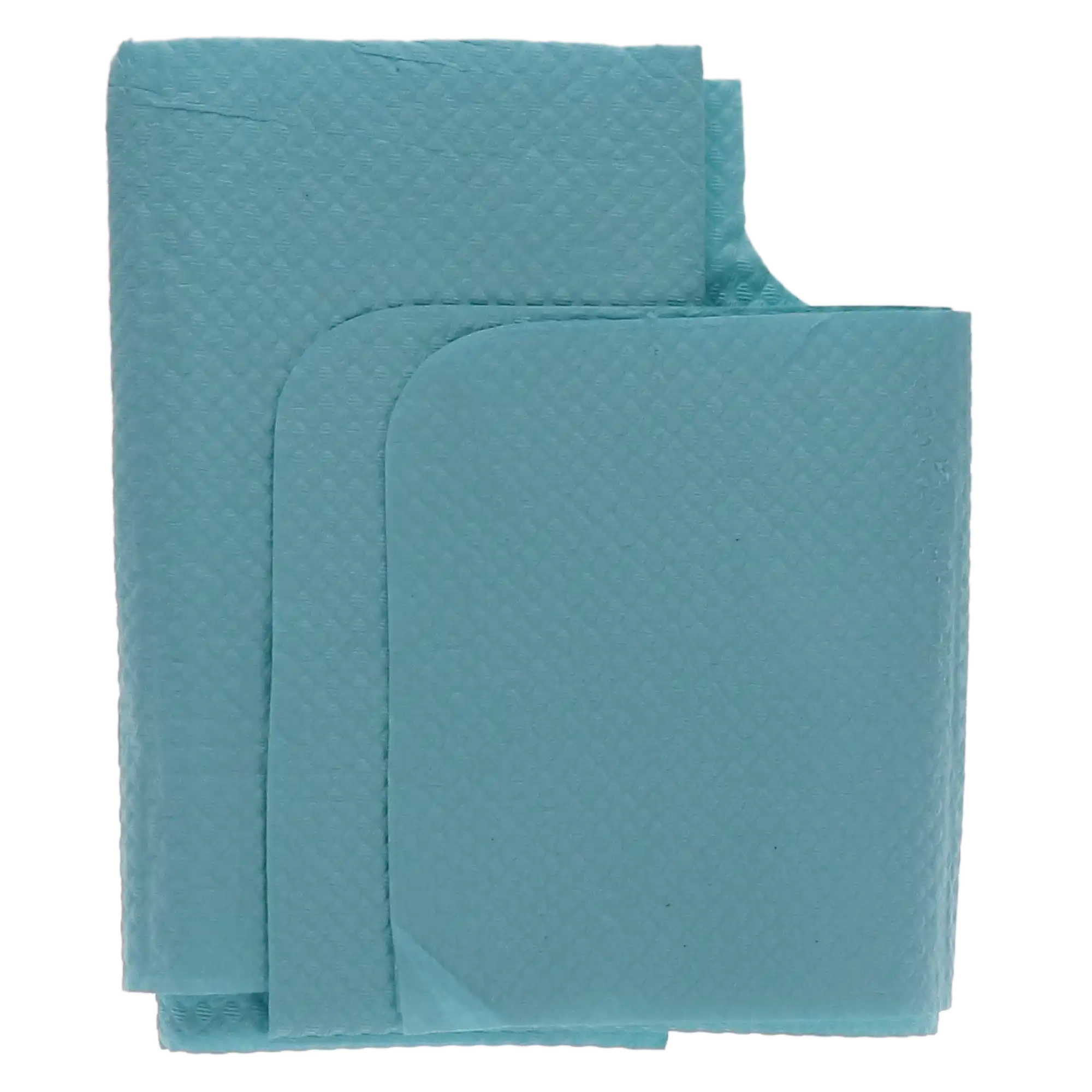Tidi Products Ultimate Specialty Oral Surgery Bibs, 3-Ply Tissue/Poly, 18" x 25", Blue, 250/Pk, 917677 thumbnail 5
