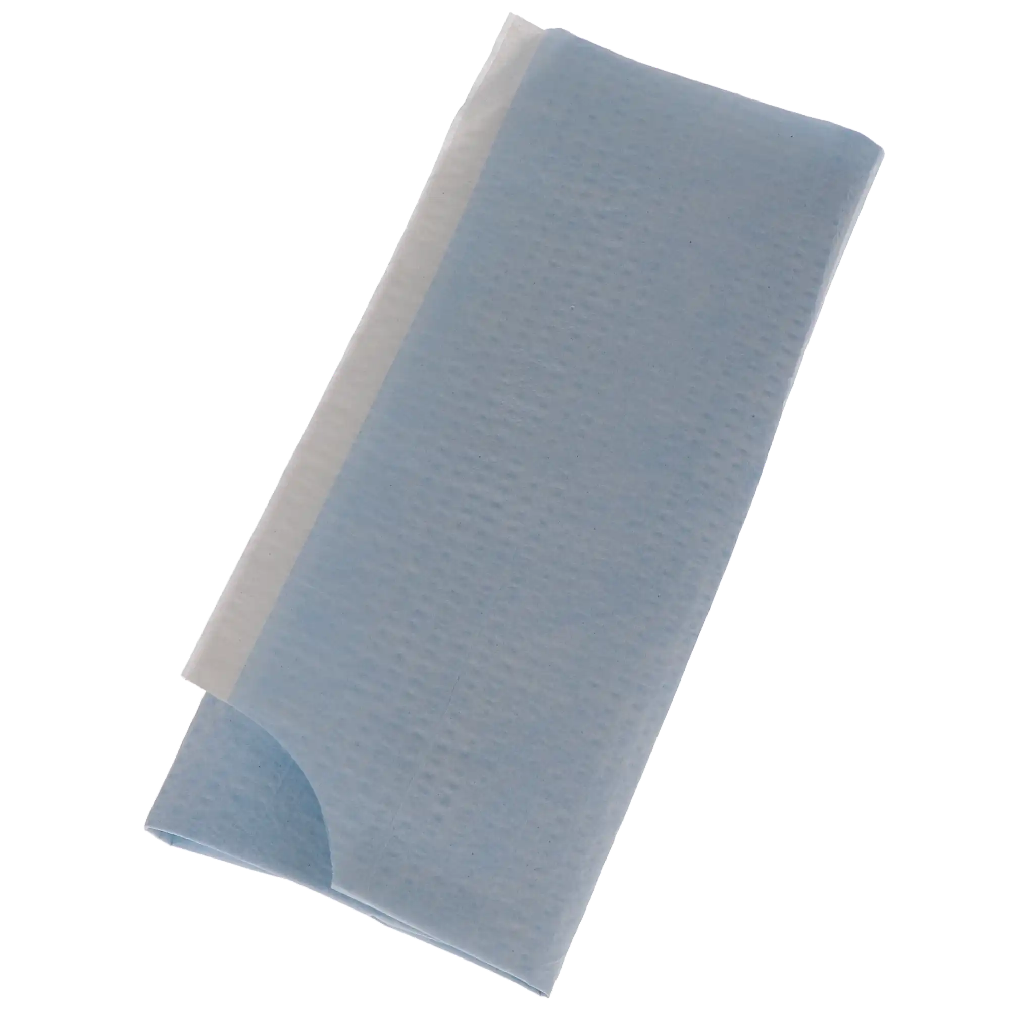 TIDI Everyday Endo/Prophy Bib, 29" x 21", Blue, Tissue/Poly/Tissue, Waist-Length with Contour Neck, 100/Case, 917483 thumbnail 5
