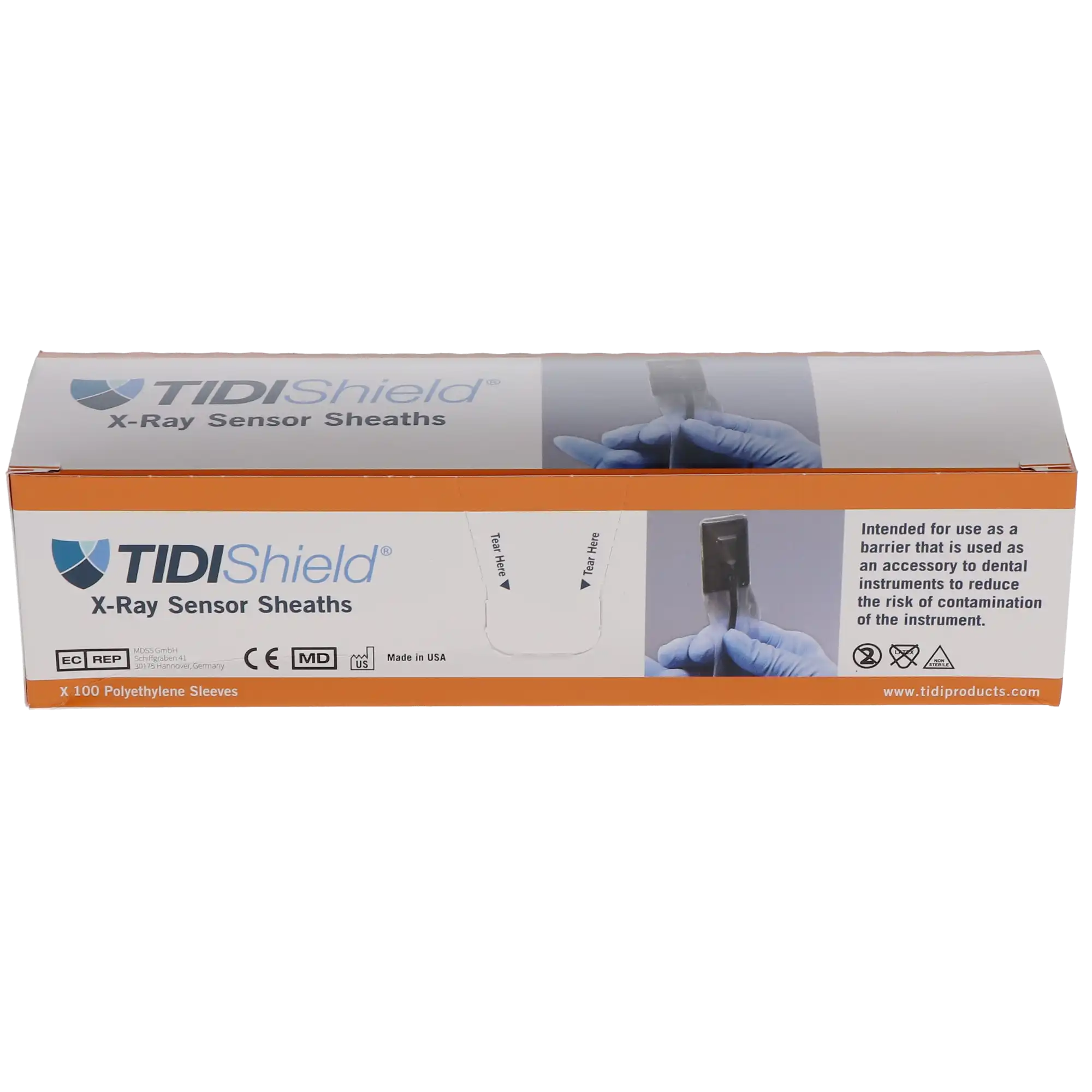 Tidi Digital X-Ray Sensor Sheaths for Schick, Size 1, 100/Pk thumbnail 3