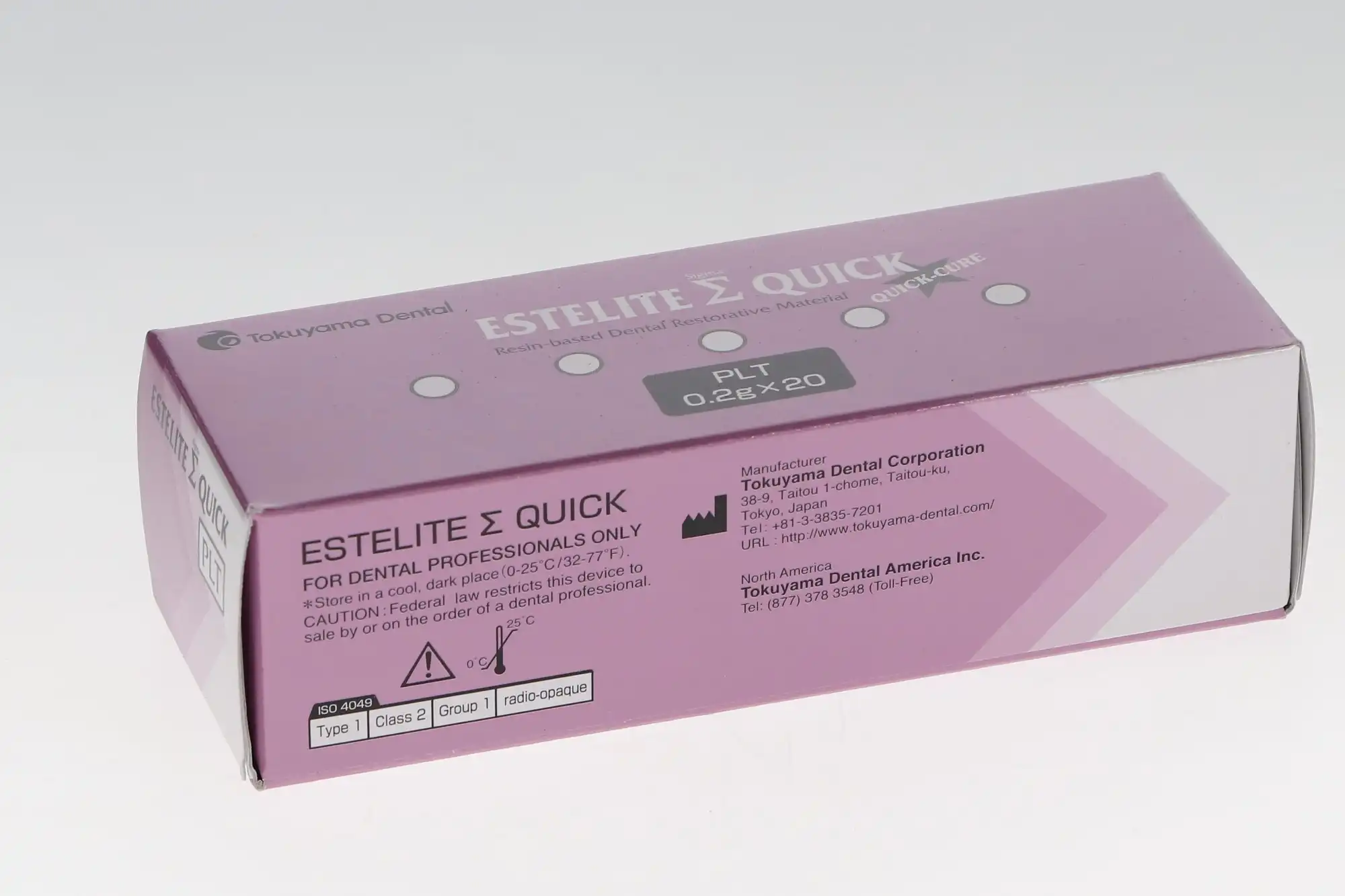 Estelite Sigma Quick Composite, Light-Cure, PLT Refill, Universal Viscosity, 0.2 g, OA3, 20/Pk, 13325 thumbnail 9