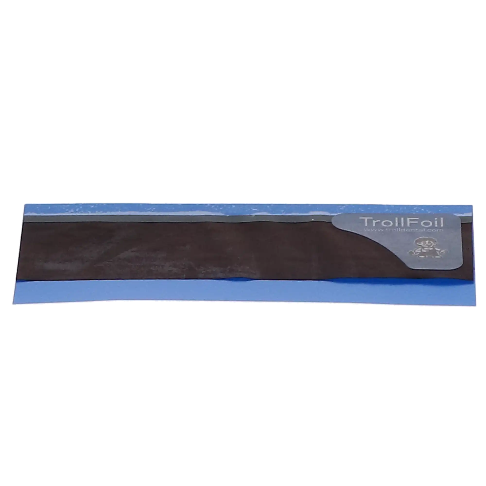 TrollFoil Pre-Mounted Double-Sided Articulating Foil, 8 Microns, Blue, 3" x 3/4", 500/Box, 12000501 thumbnail 3