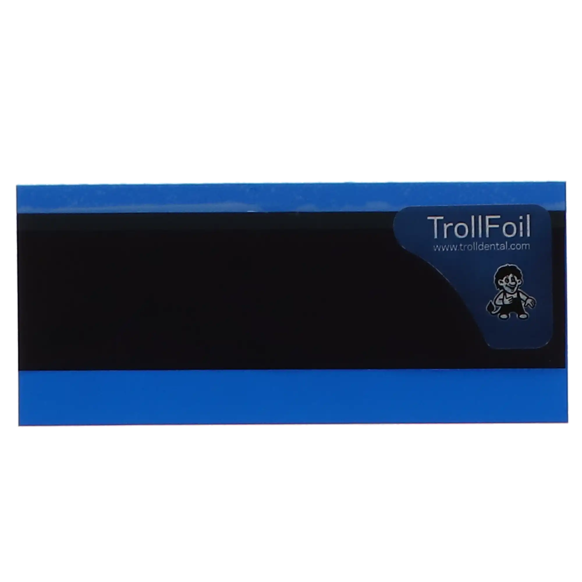 TrollFoil Pre-Mounted Double-Sided Articulating Foil, 8 Microns, Blue, 3" x 3/4", 500/Box, 12000501 thumbnail 6